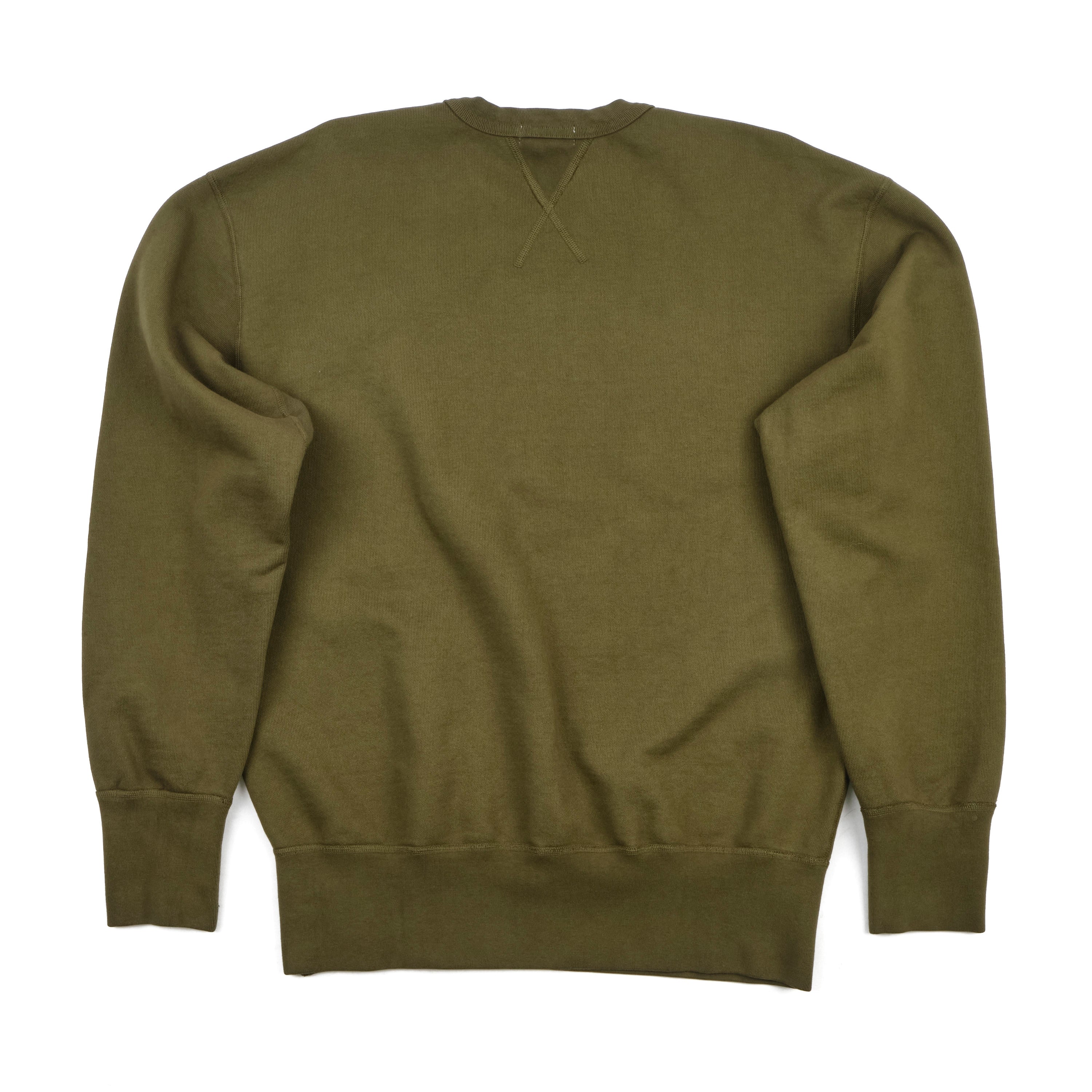 DECK SWEATSHIRT <span>OLIVE</span>