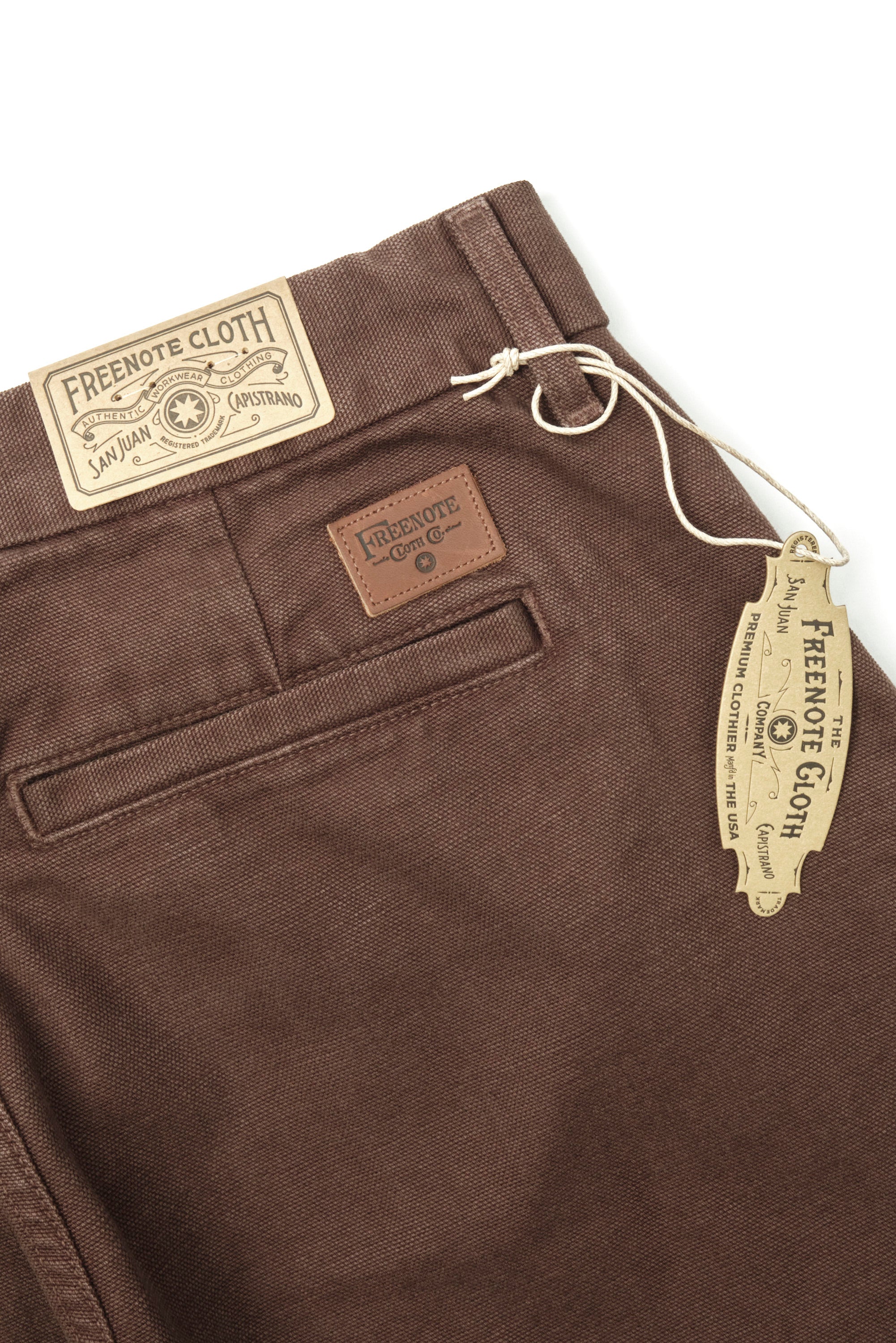 Workers Chino Slim Fit 14 Ounce Slub Bark