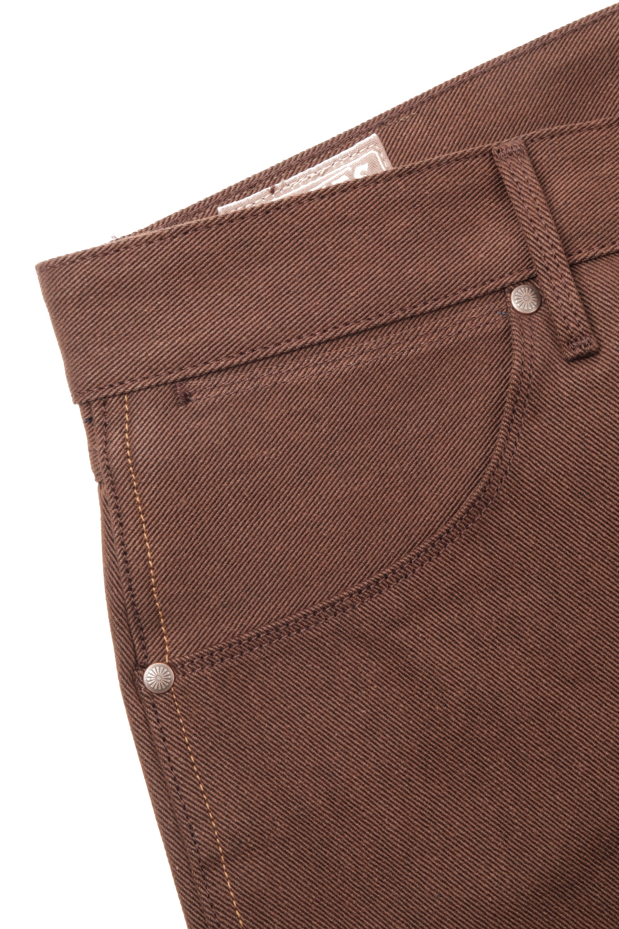 Wilkes Western 15 Ounce Dark Brown Denim