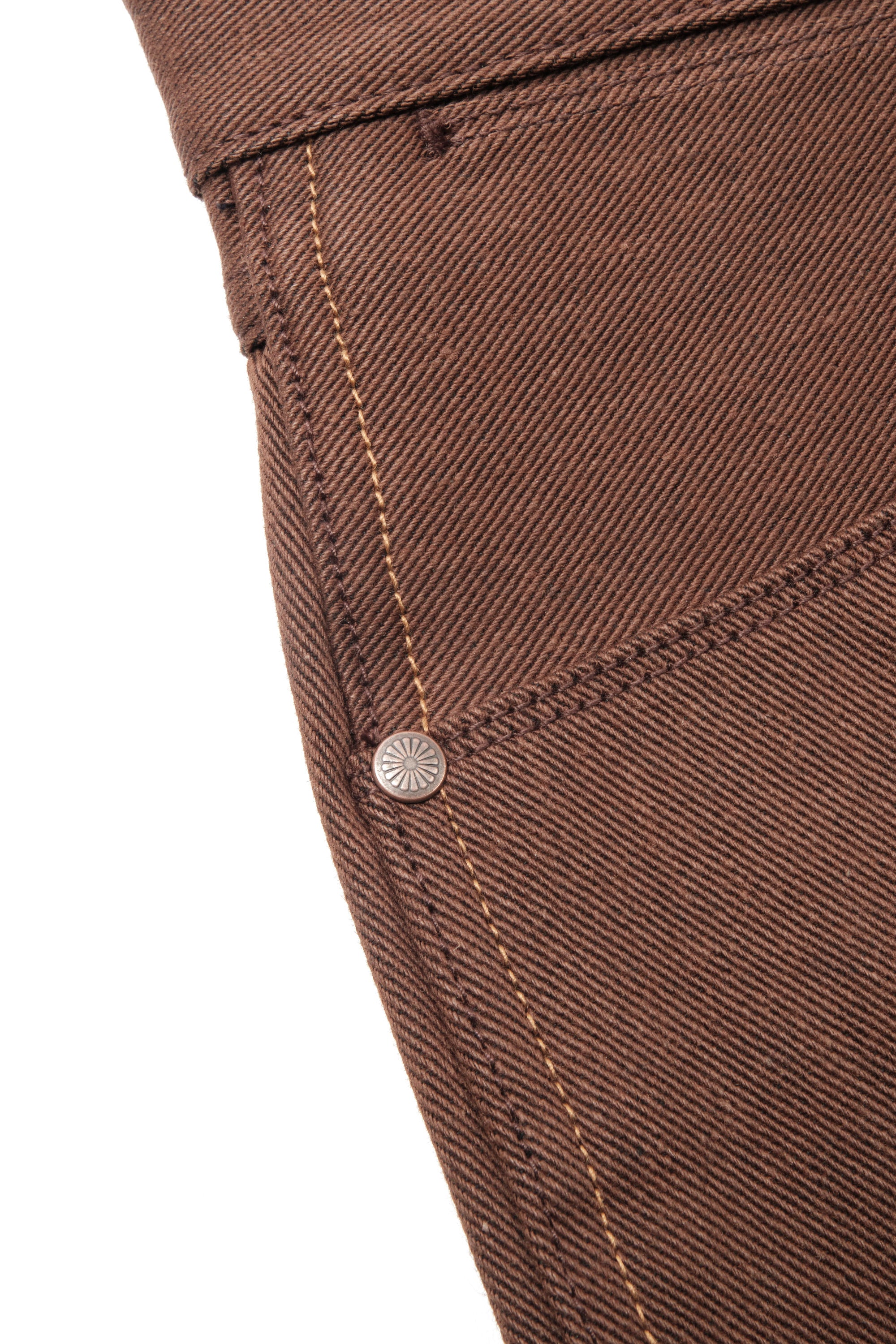 Wilkes Western 15 Ounce Dark Brown Denim
