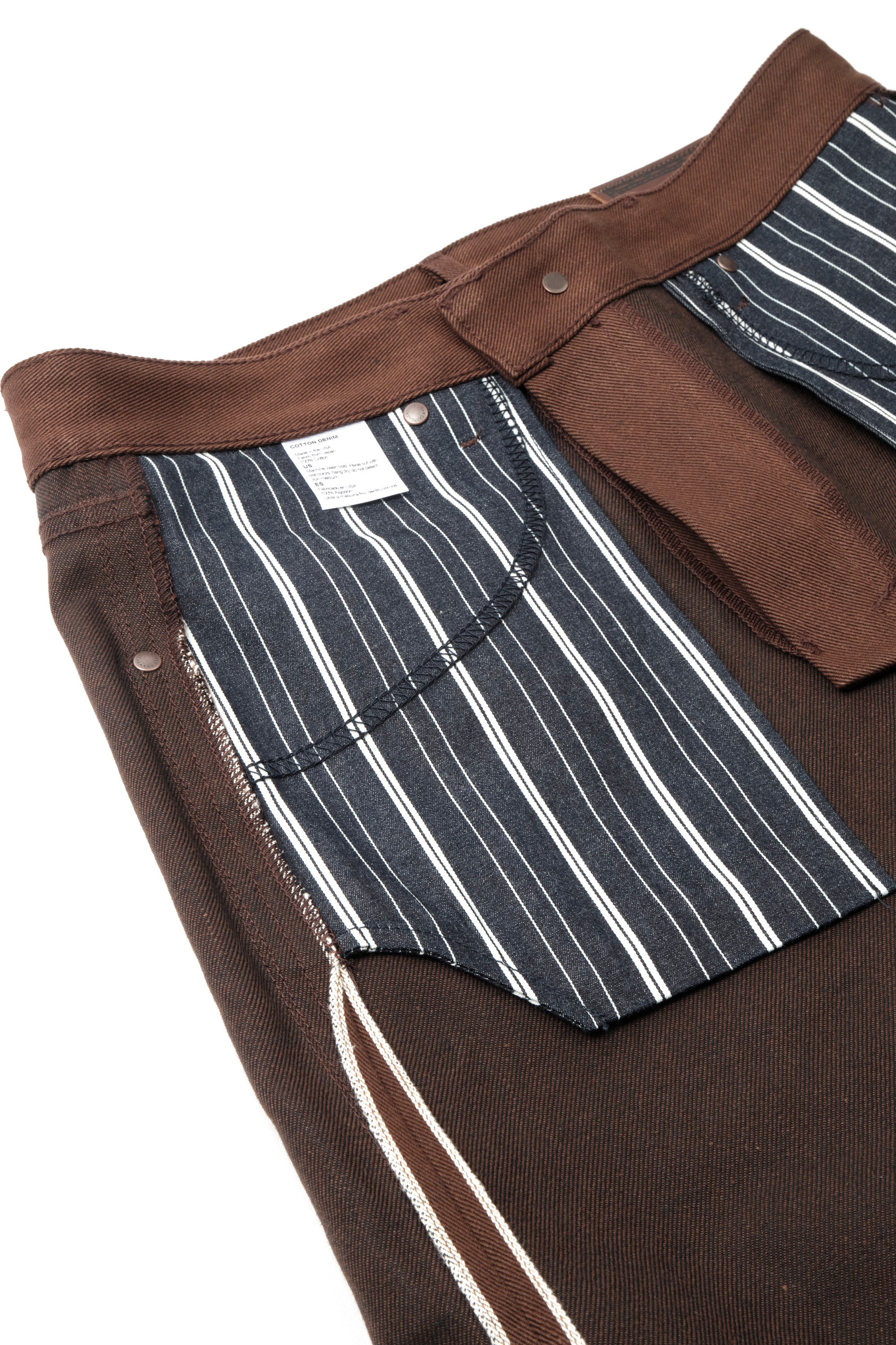 Wilkes Western 15 Ounce Dark Brown Denim