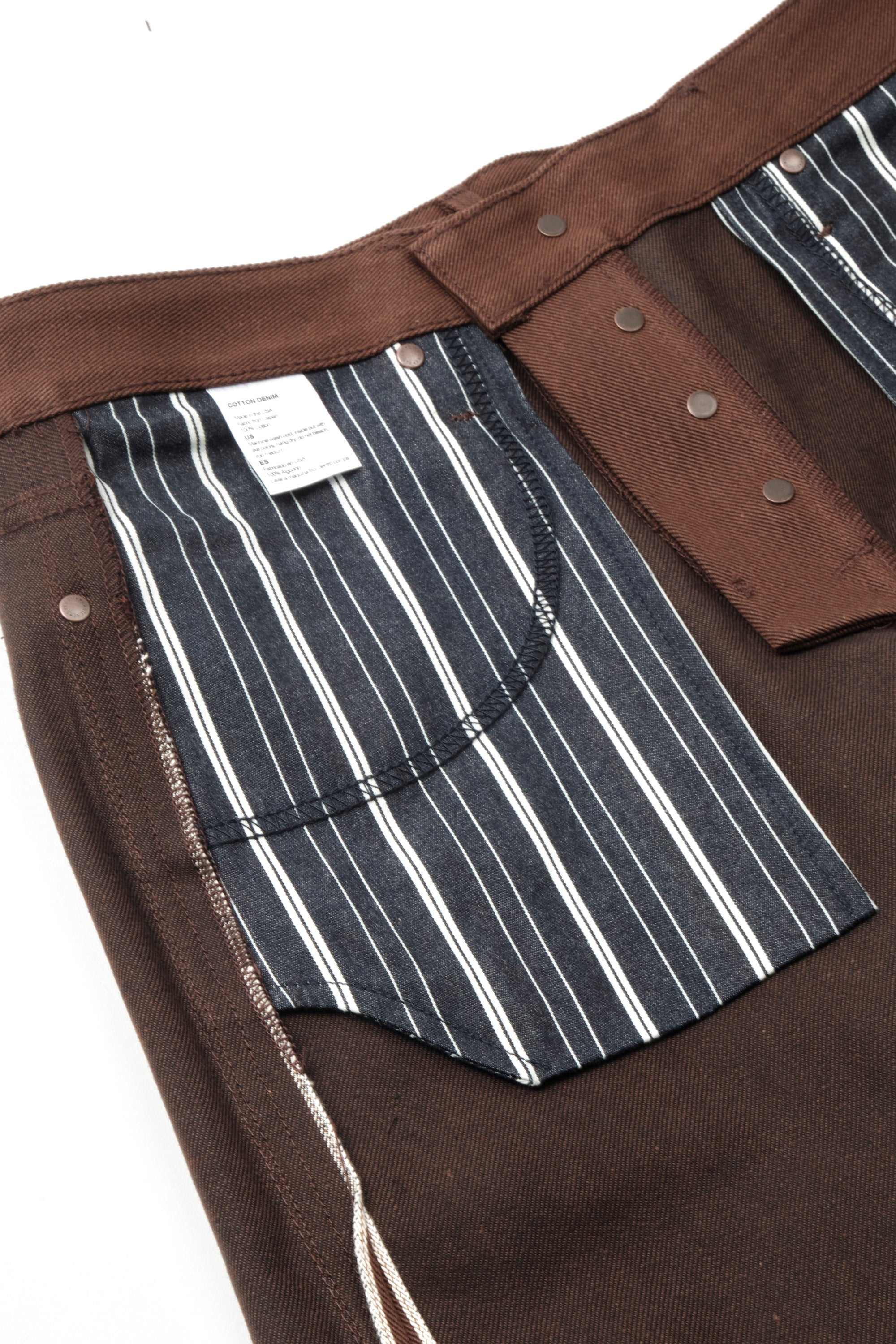 Rios 15 Ounce Dark Brown Denim