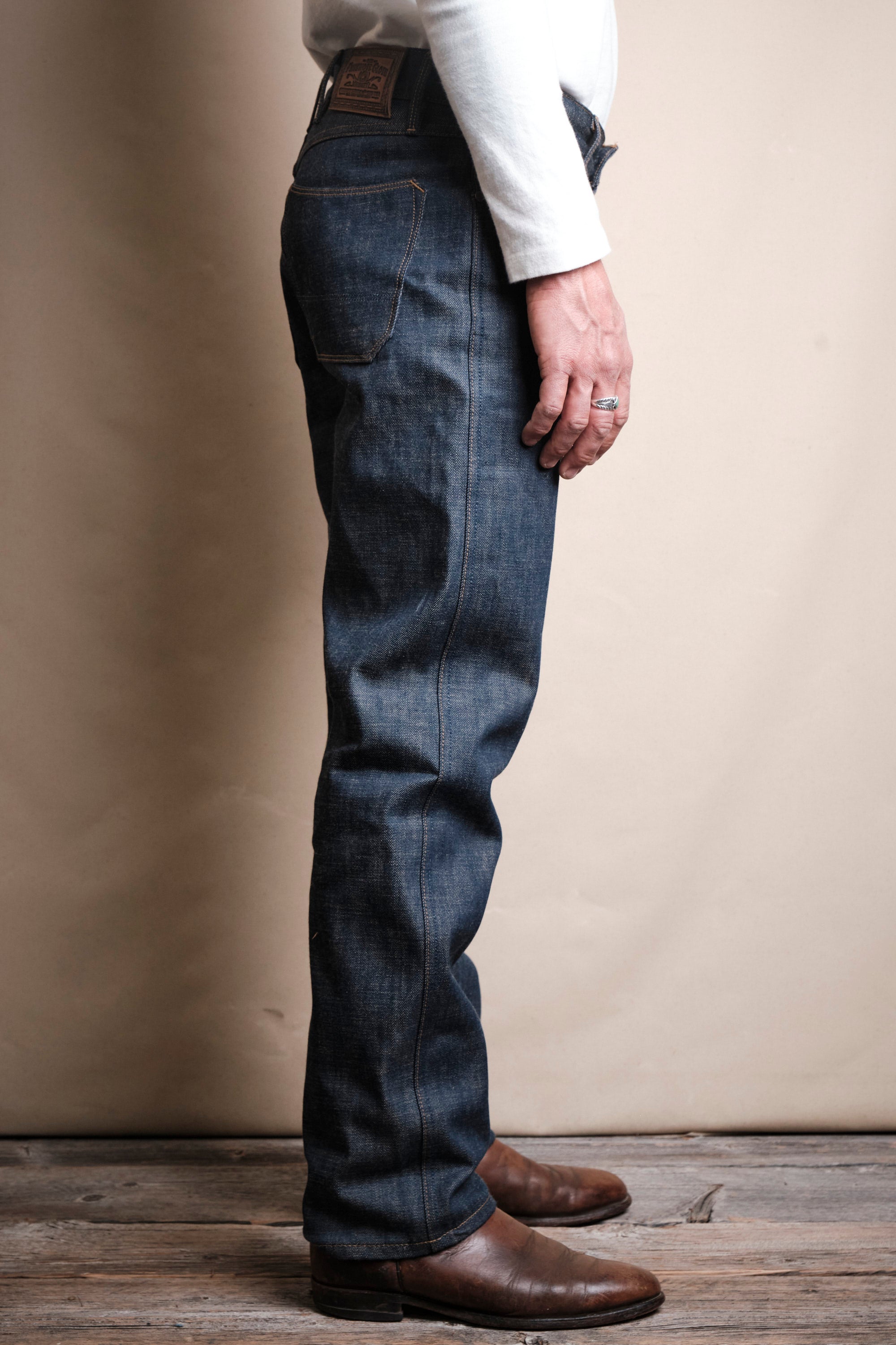 Wilkes Western 13 Ounce Natural Rinsed Denim