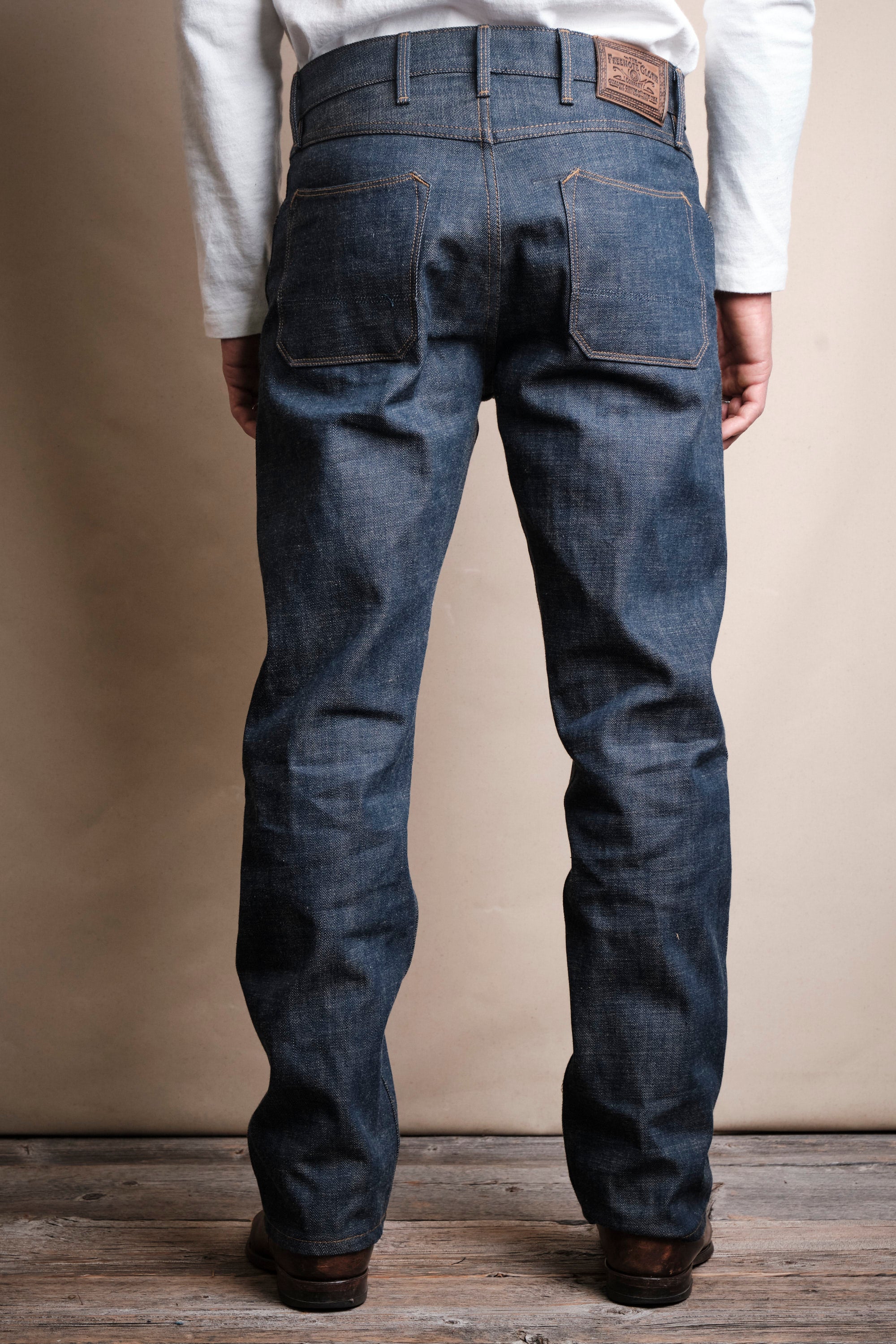 Wilkes Western 13 Ounce Natural Rinsed Denim