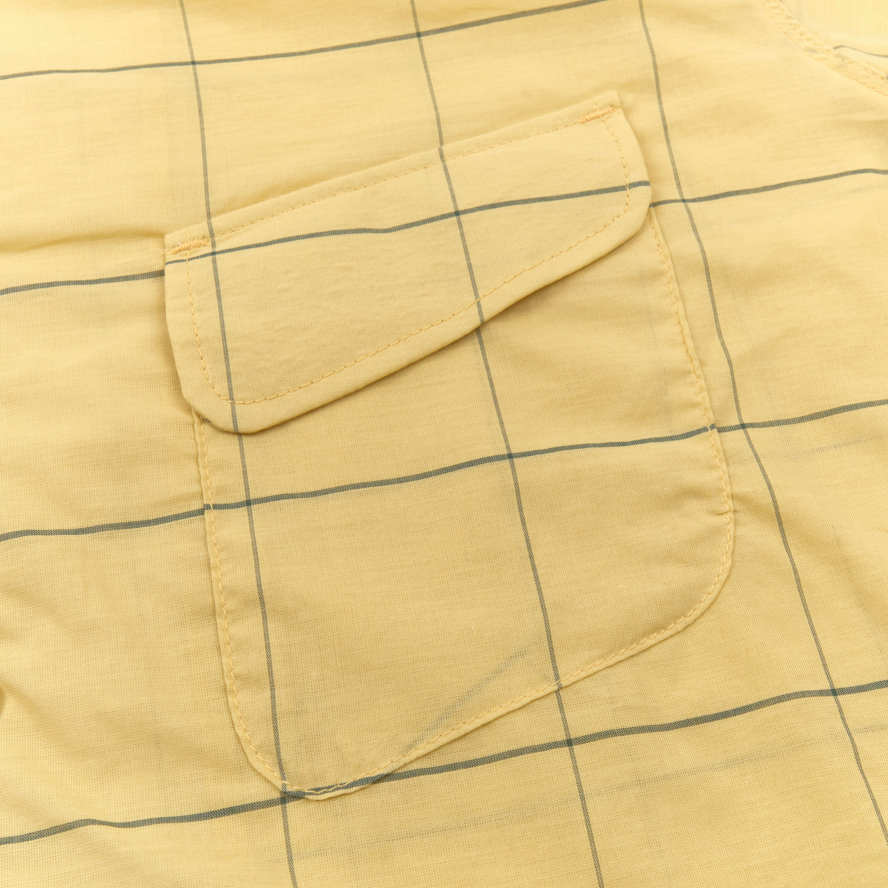 Dean Double Pocket Yellow Check