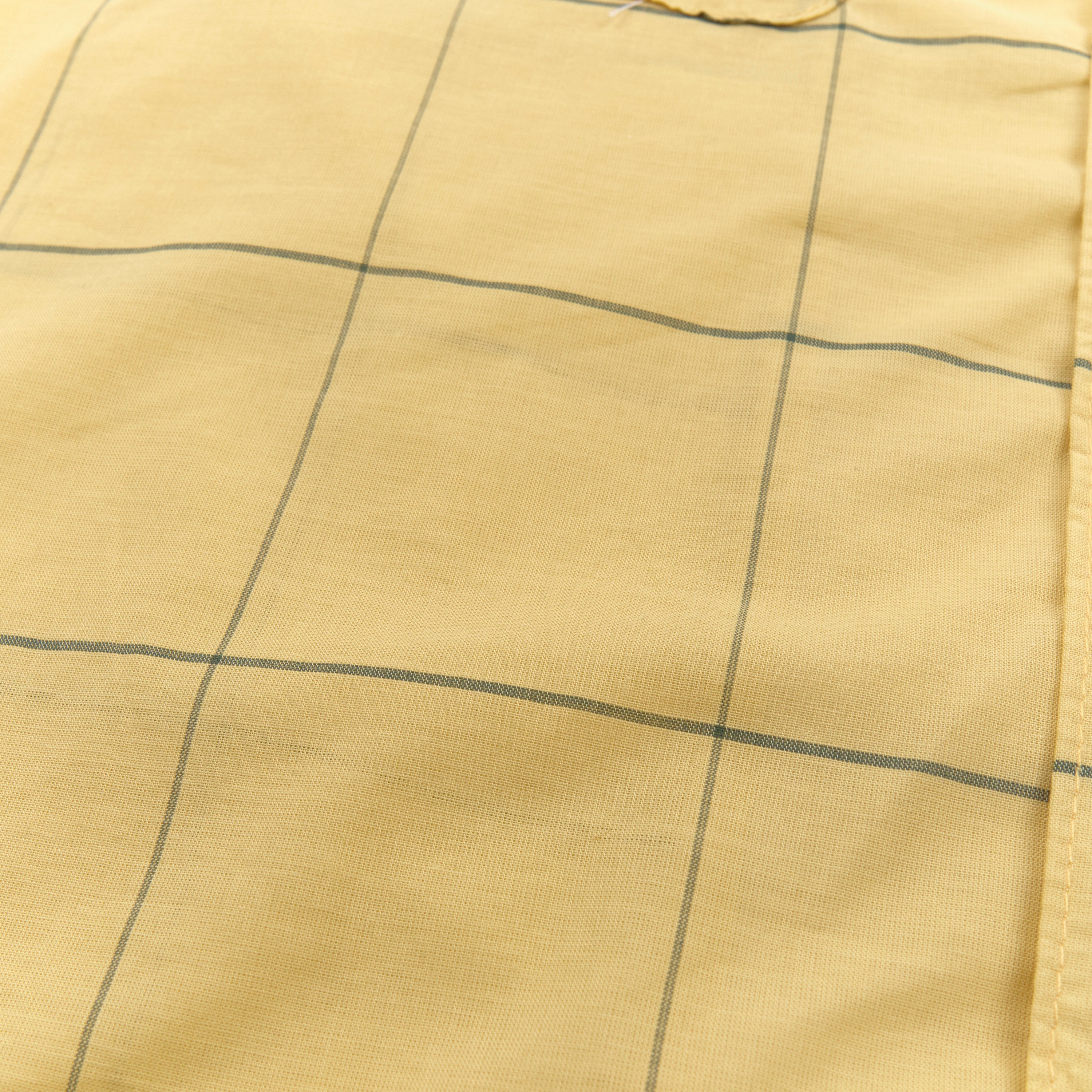 Dean Double Pocket Yellow Check