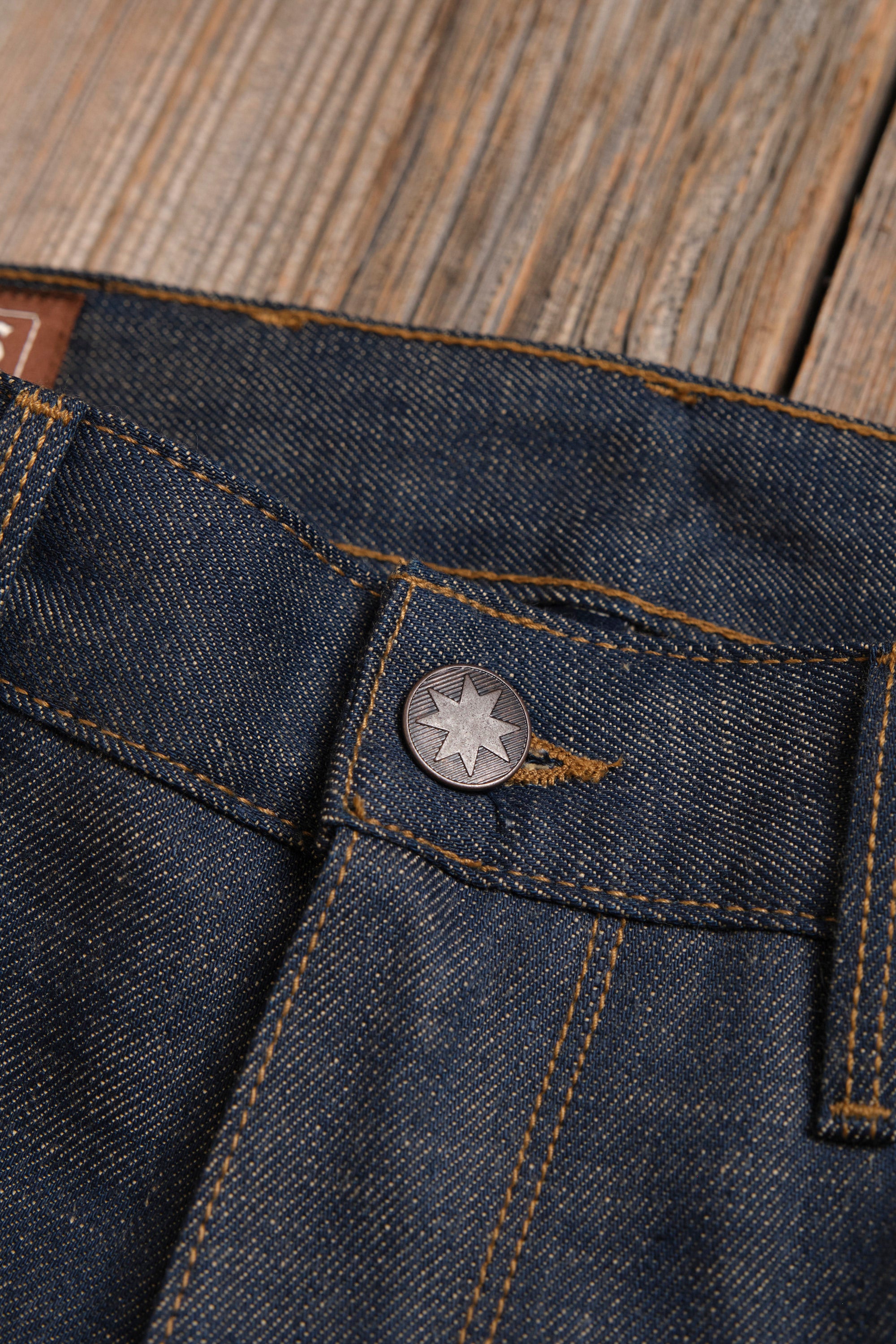 Wilkes Western 13 Ounce Natural Rinsed Denim