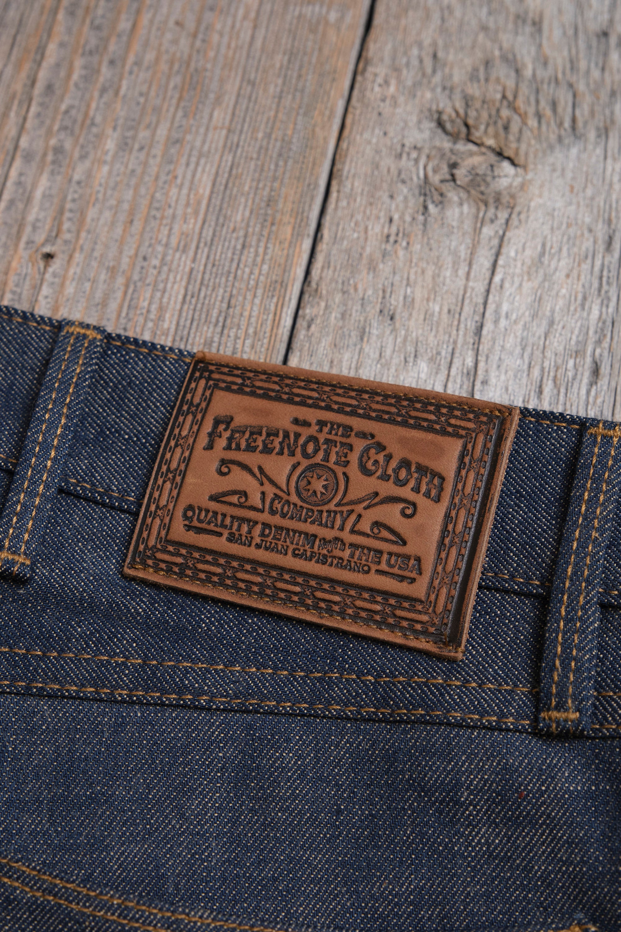 Wilkes Western 13 Ounce Natural Rinsed Denim