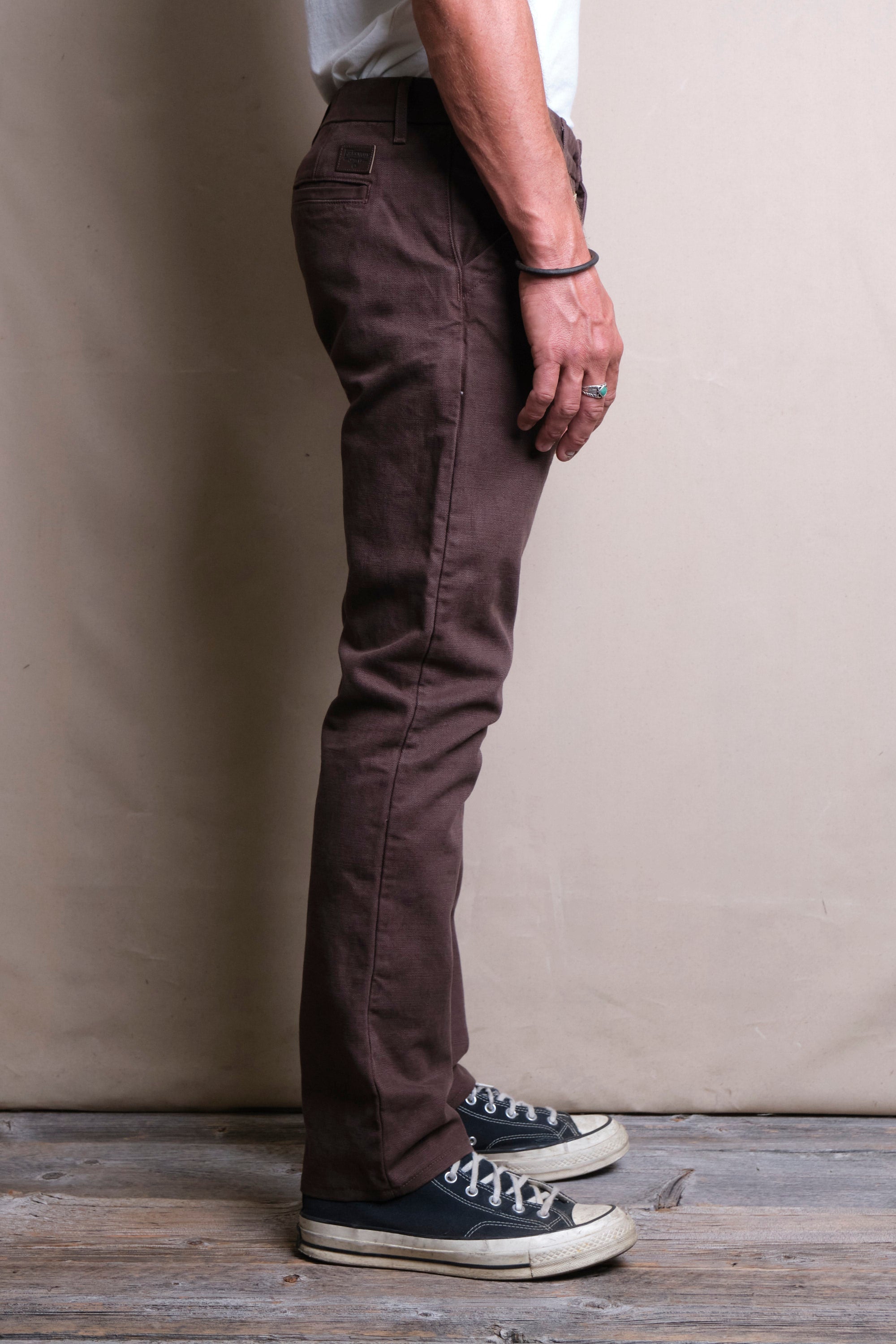 Workers Chino Slim Fit 14 Ounce Slub Bark
