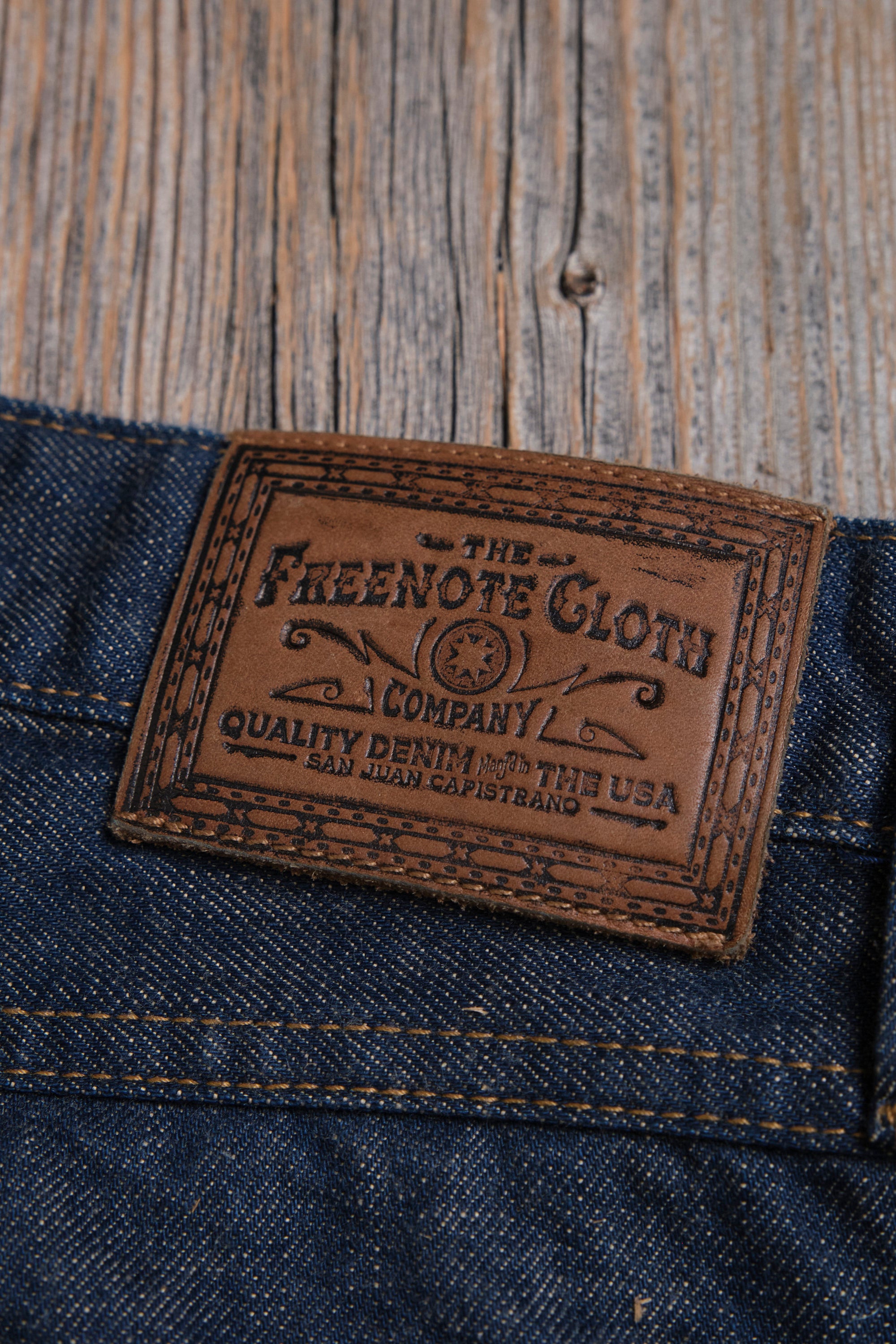 Portola Classic Taper 13 Ounce Natural Rinsed Denim