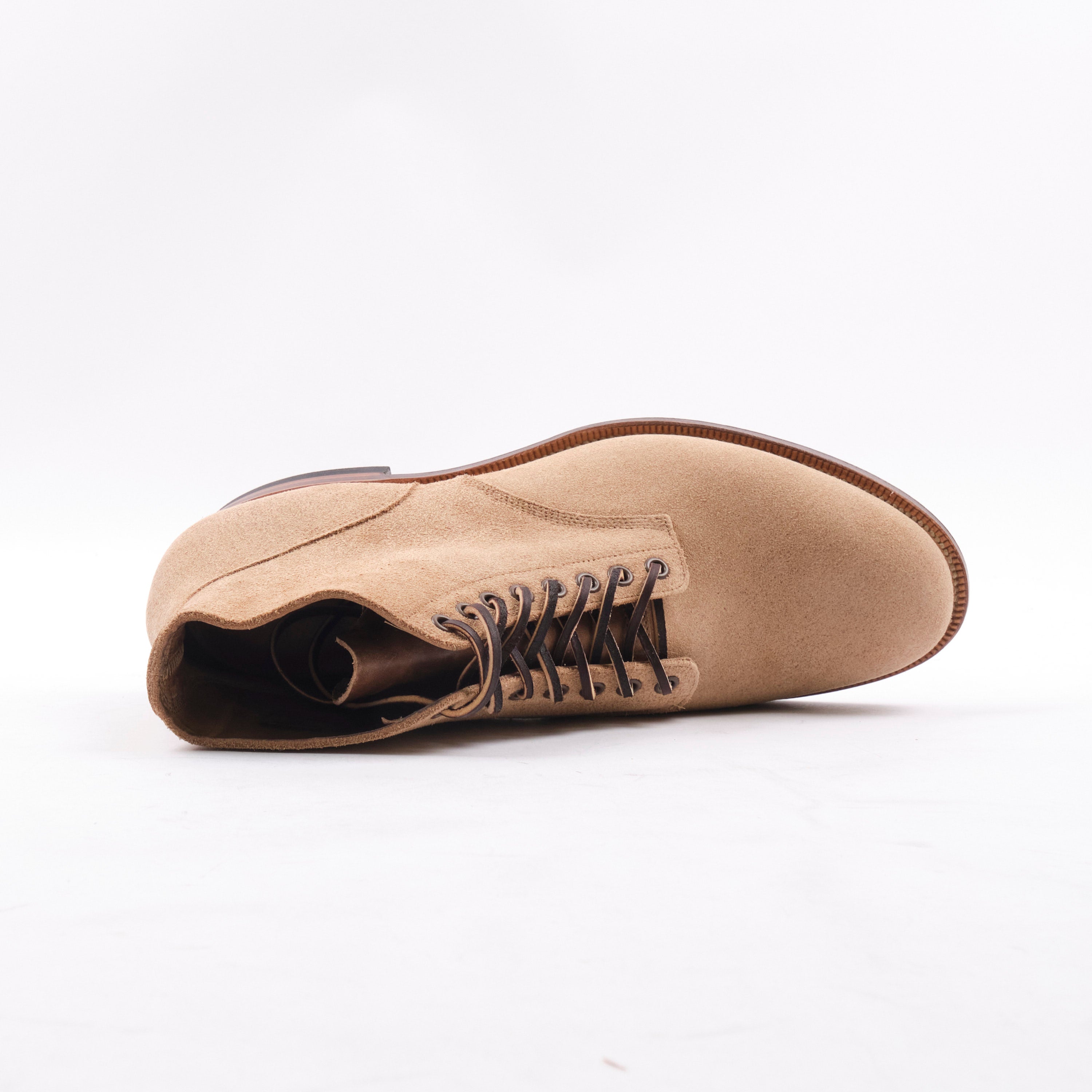 VIBERG 1940 N1 BOOT - MARINE FIELD SHOE NATURAL ROUGHOUT