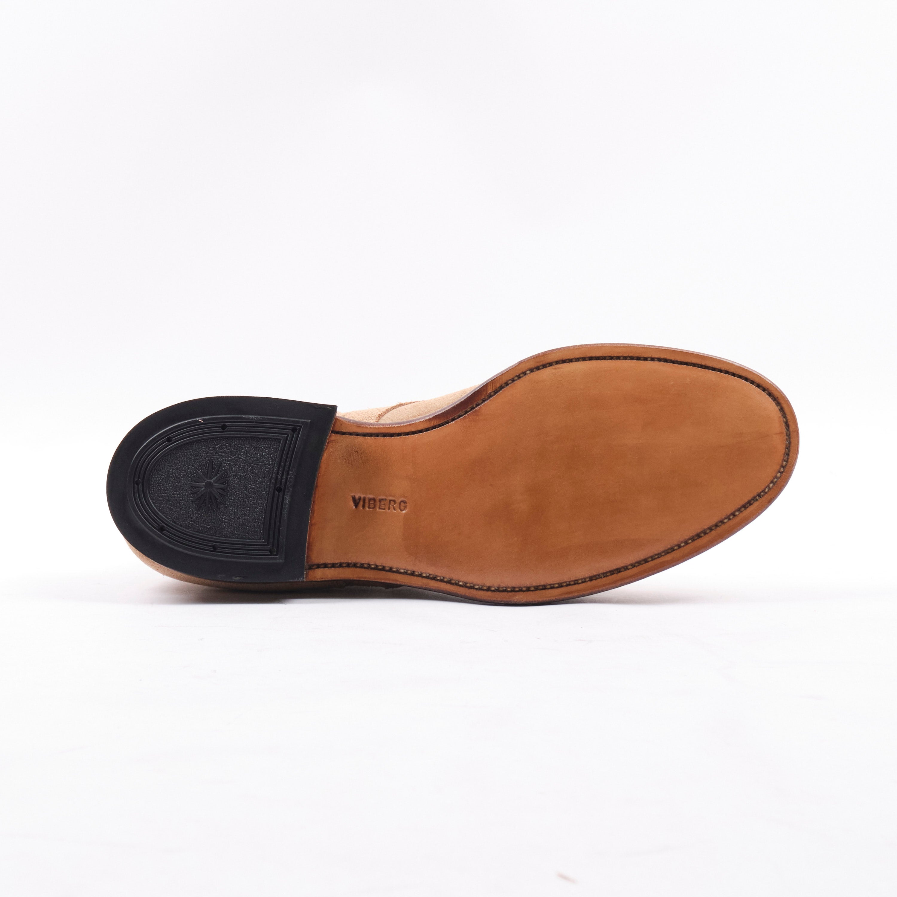 VIBERG 1940 N1 BOOT - MARINE FIELD SHOE NATURAL ROUGHOUT