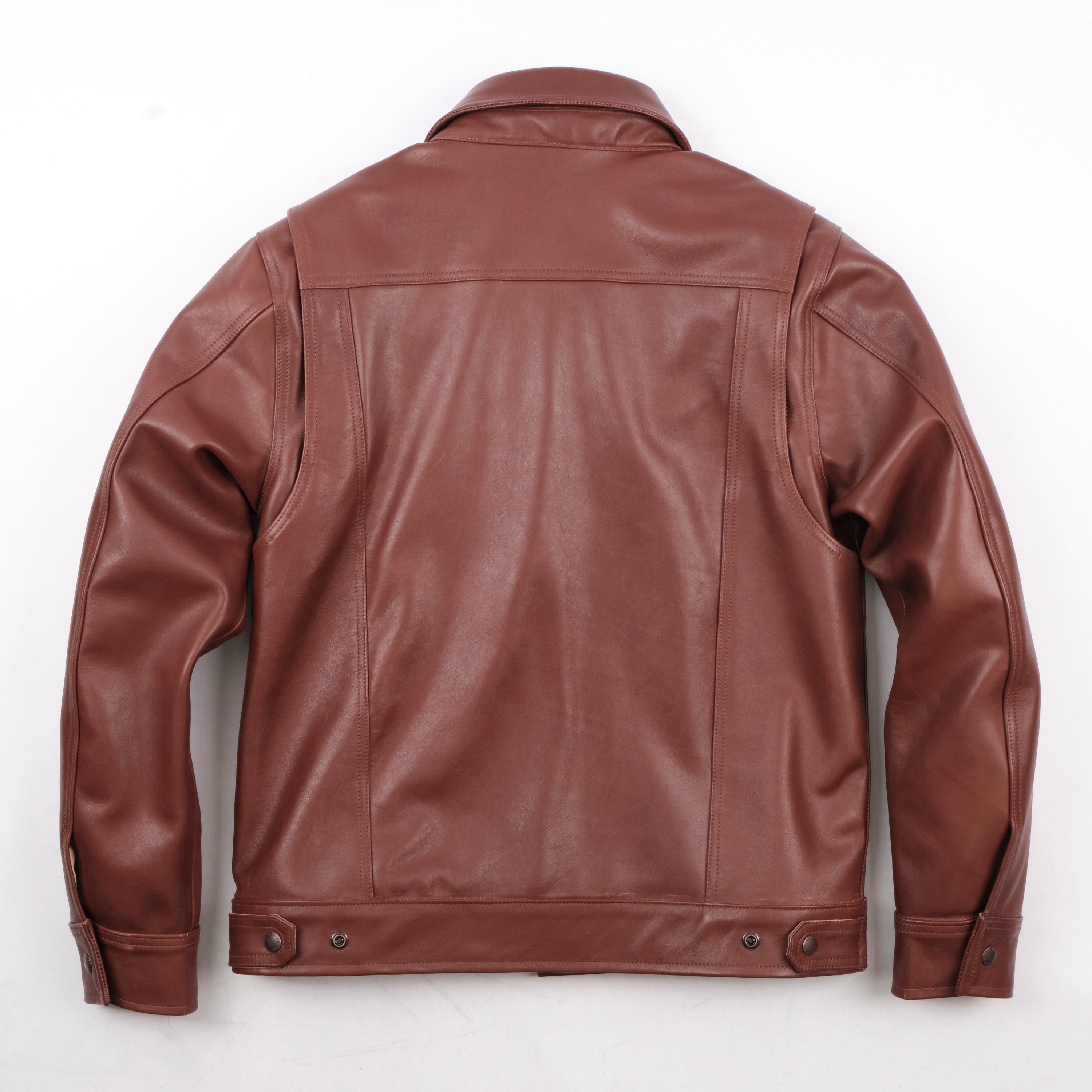 Riders Jacket Brown Boston Leather