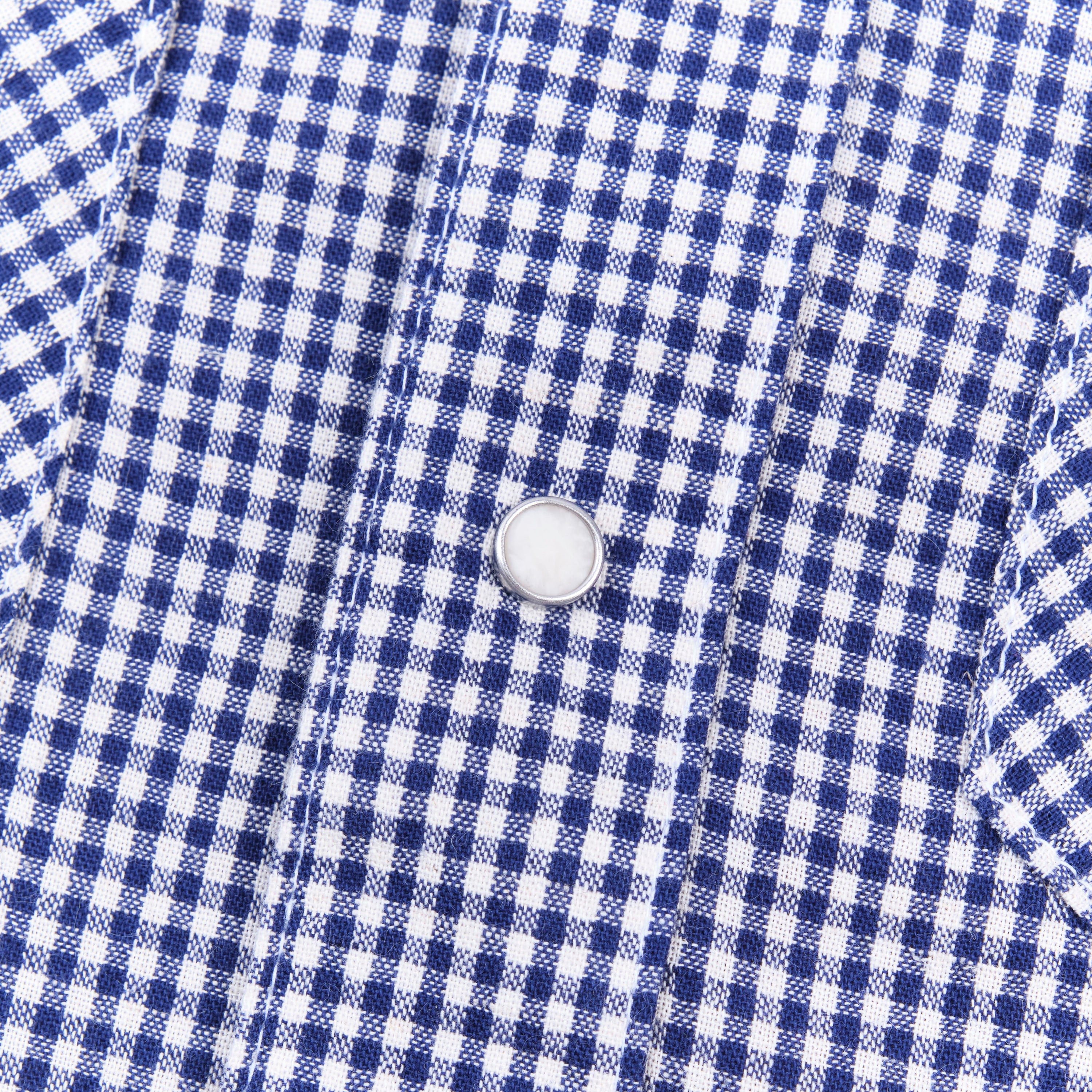 Northfork SS Blue Gingham