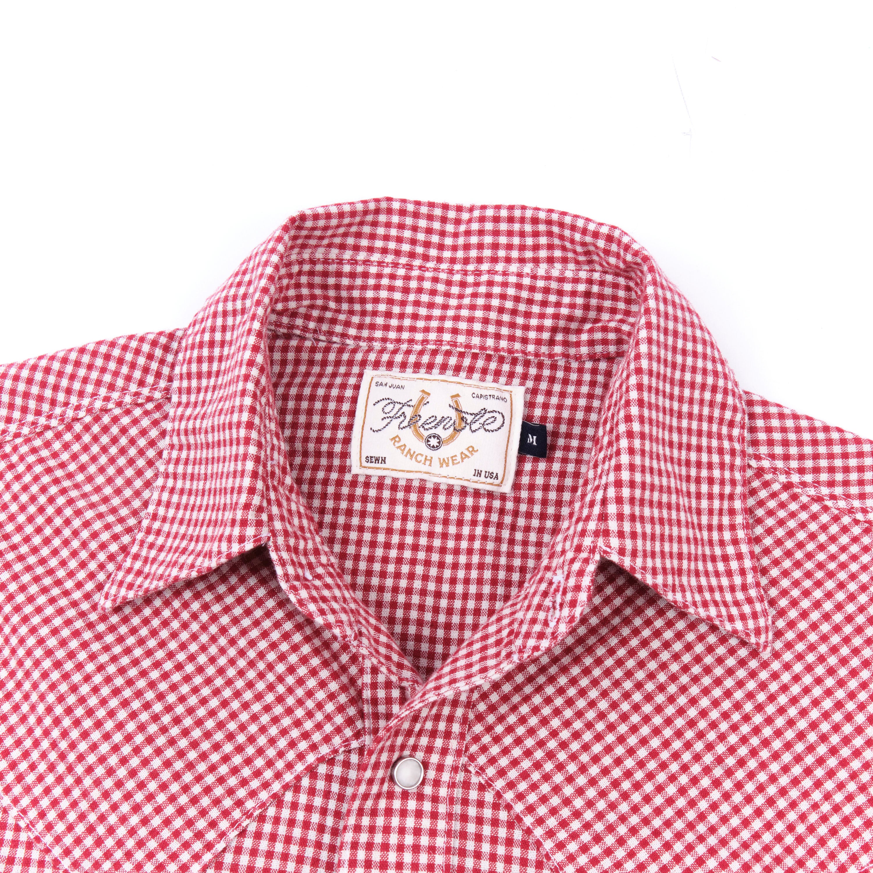 Northfork SS Red Gingham