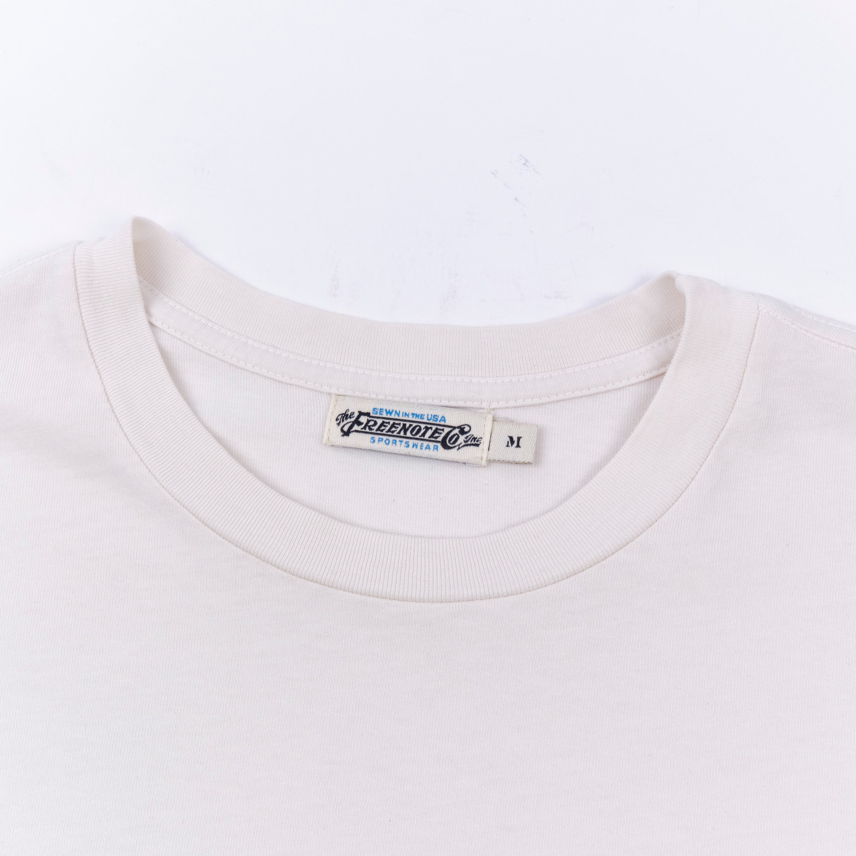 9oz Pocketless T-Shirt Vintage White