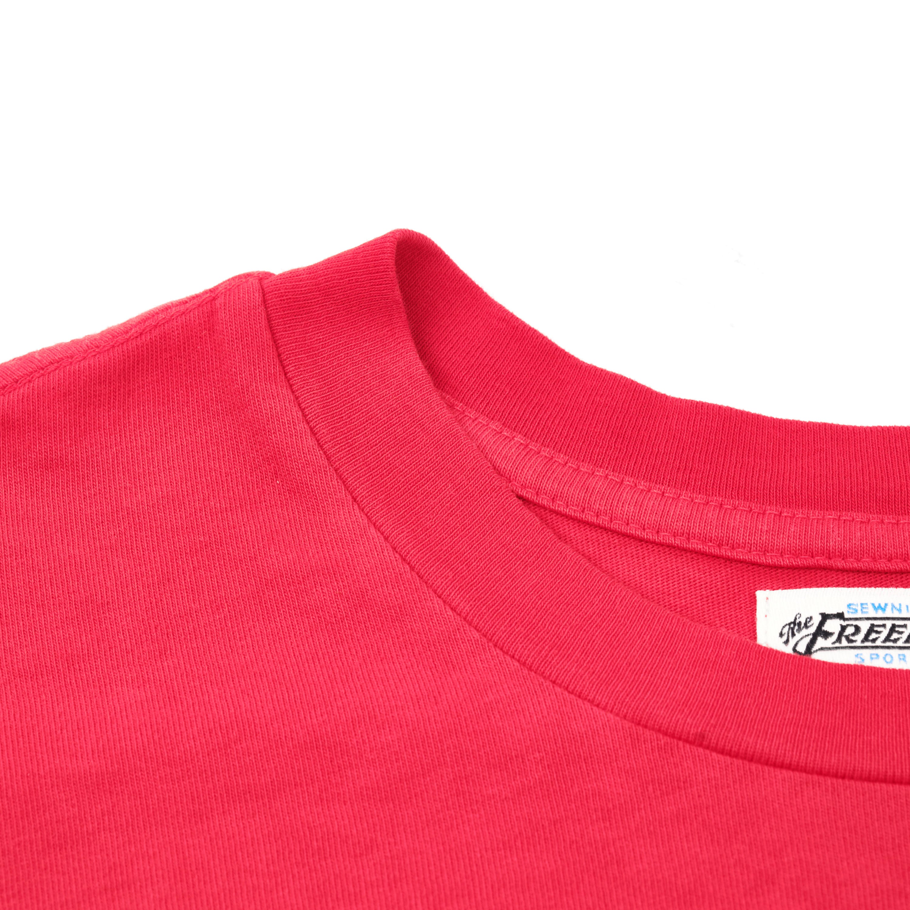 9 ounce Pocketless T-Shirt Vintage Red