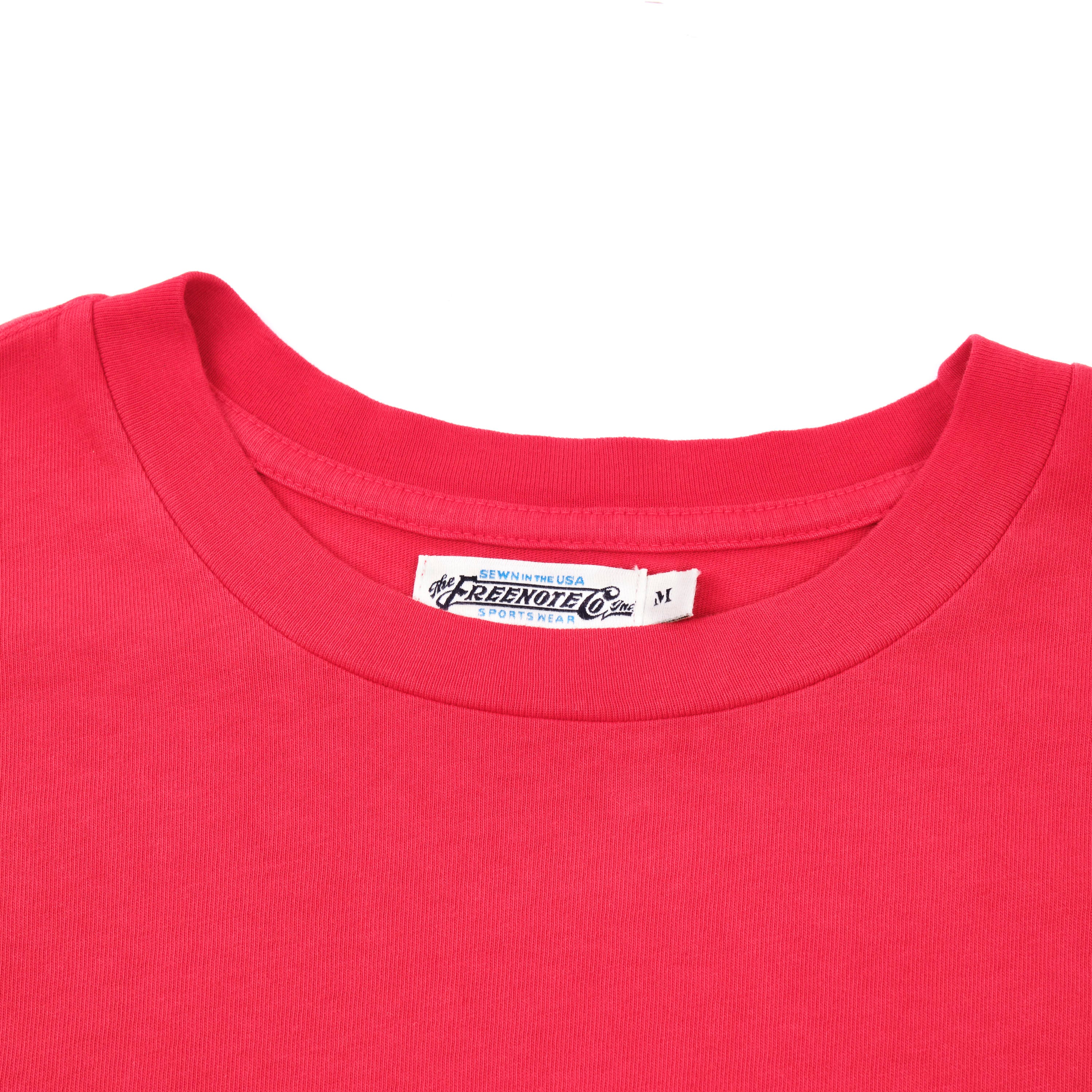 9 ounce Pocketless T-Shirt Vintage Red