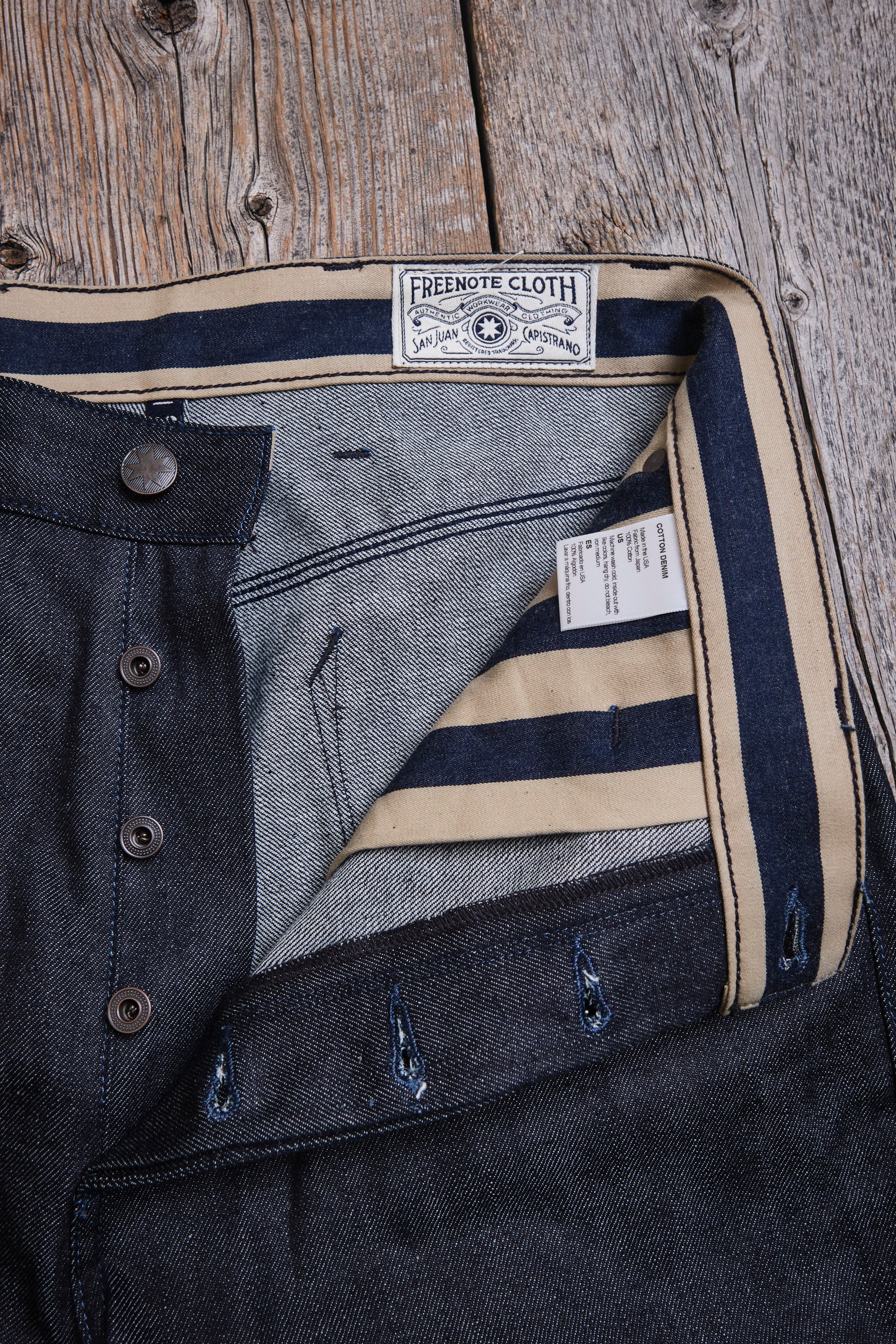 Ortega Pant 11 Ounce Indigo Denim