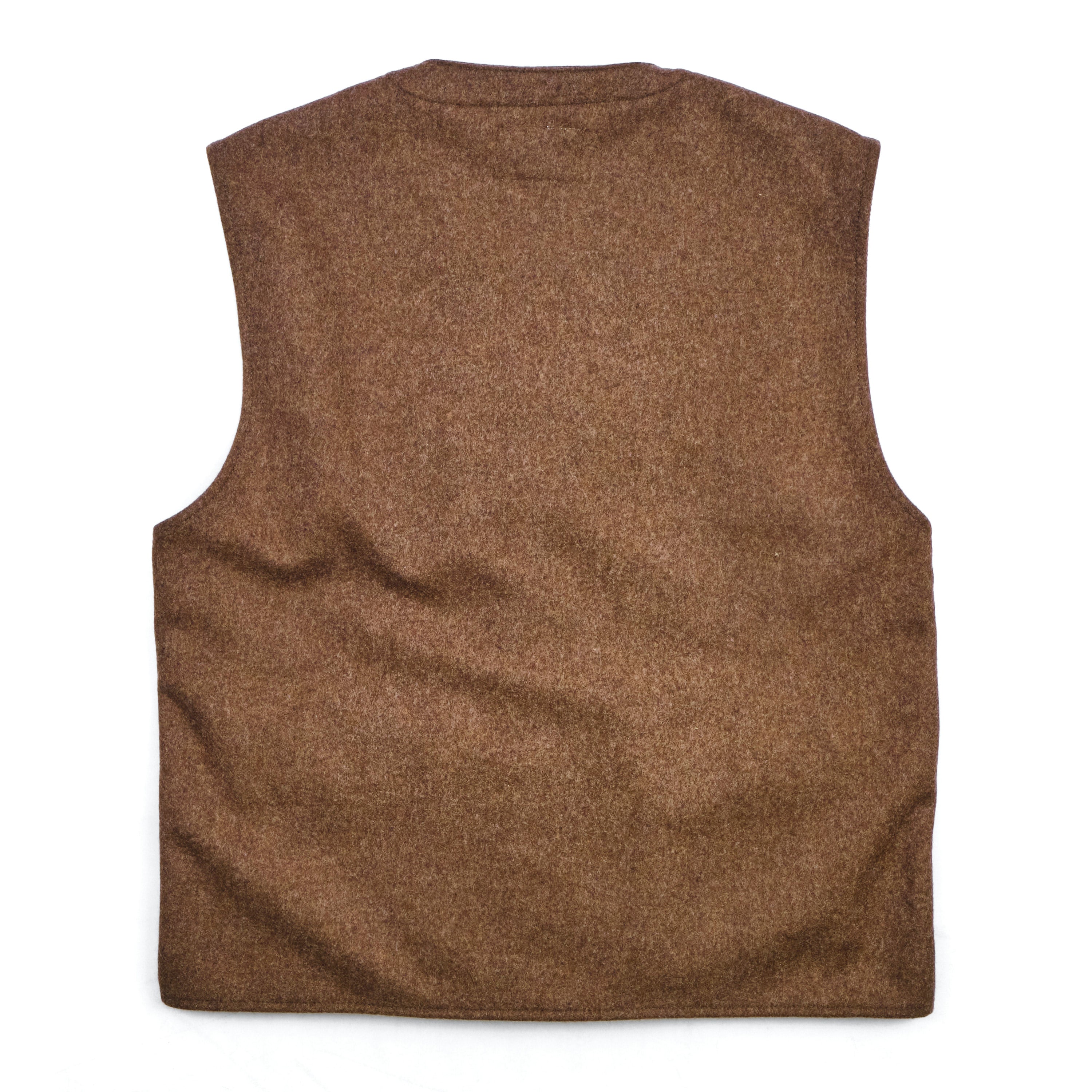 Keynot Brown Wool Hunting Vest