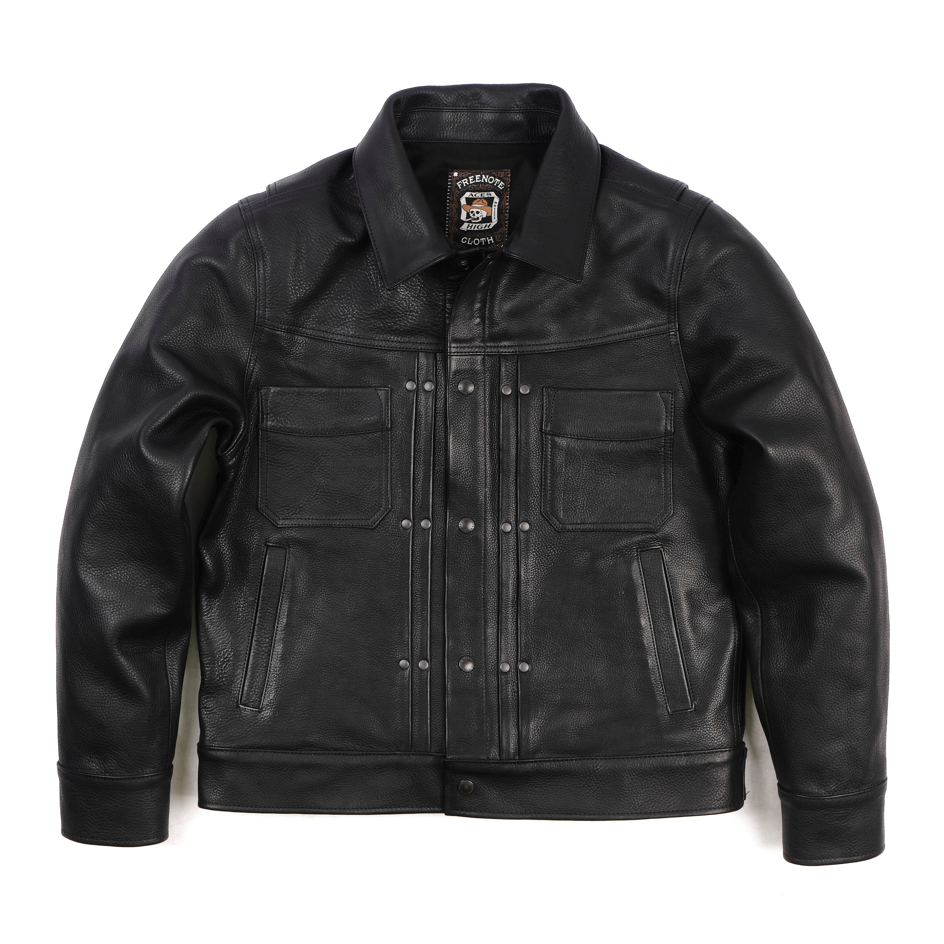 Riders Jacket Black Steerhide