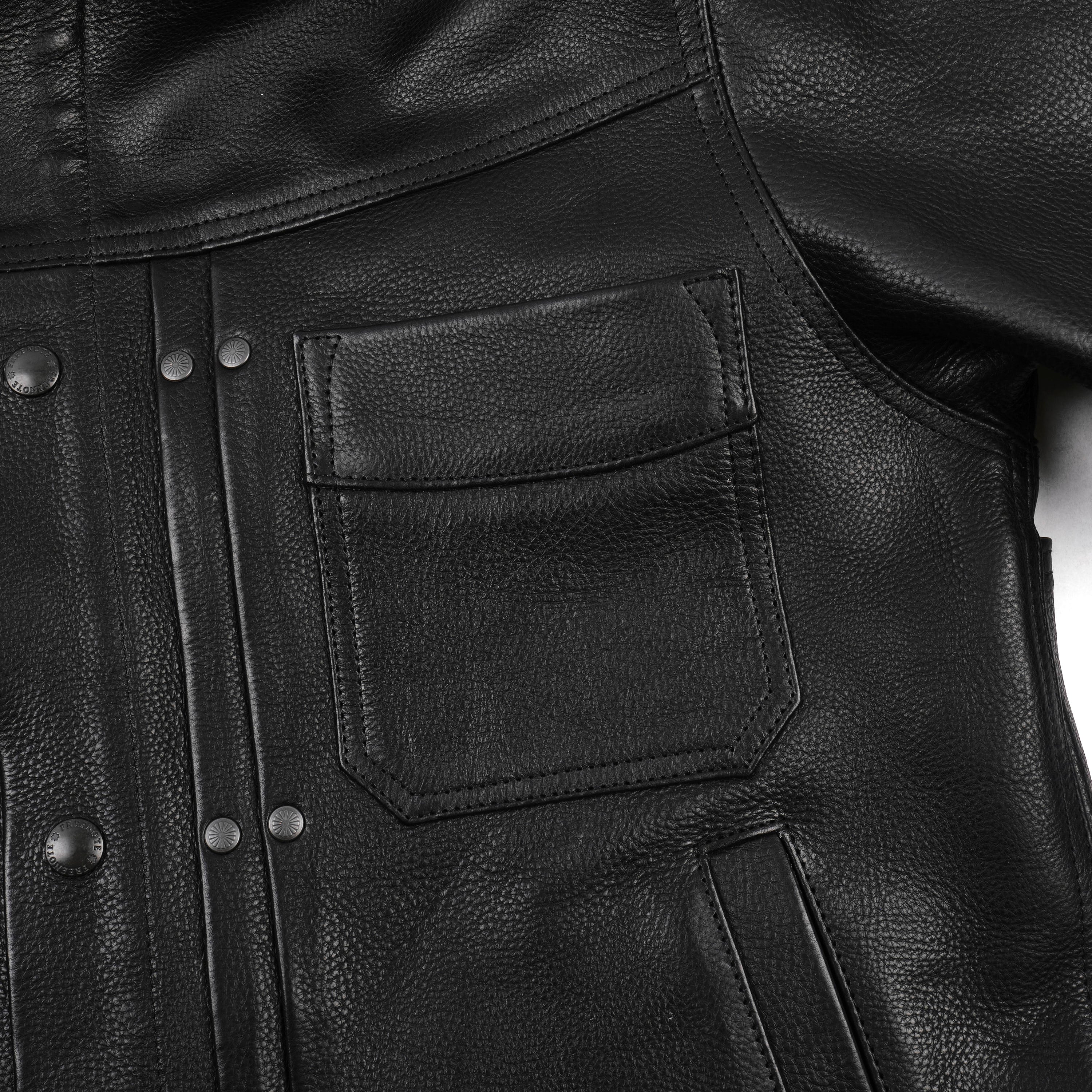 Riders Jacket Black Steerhide