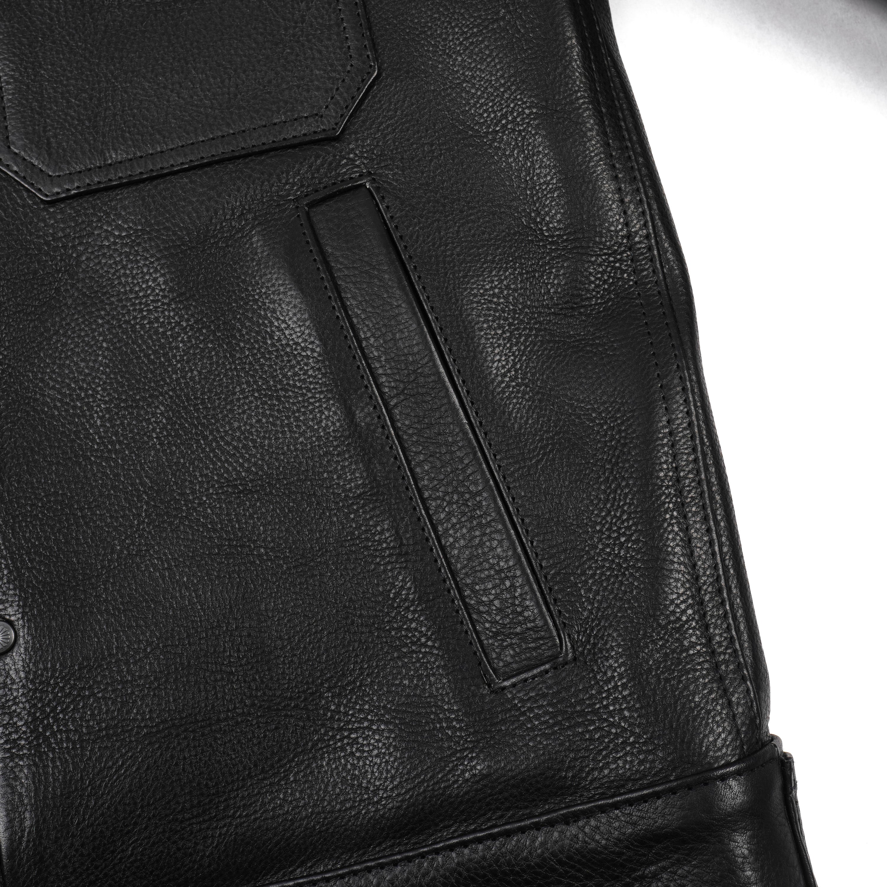 Riders Jacket Black Steerhide