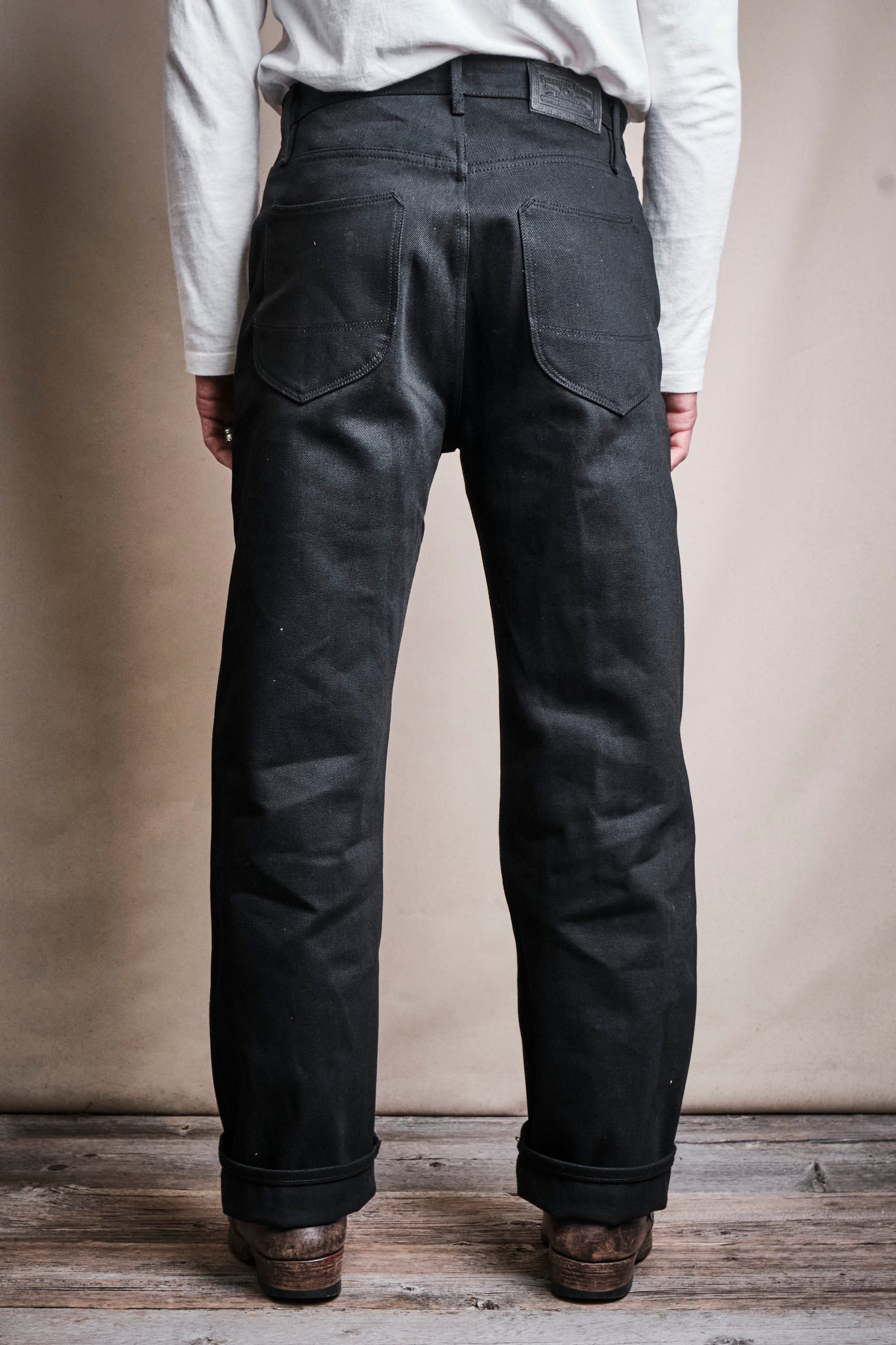 Modesto 15.75 Ounce Black Denim