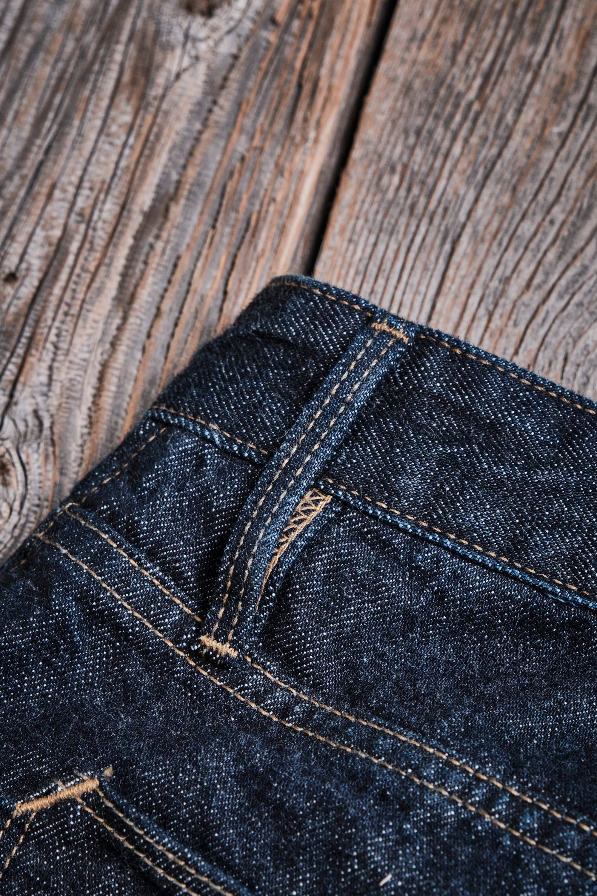 Modesto 14.50 Ounce Indigo Unsanforized Denim