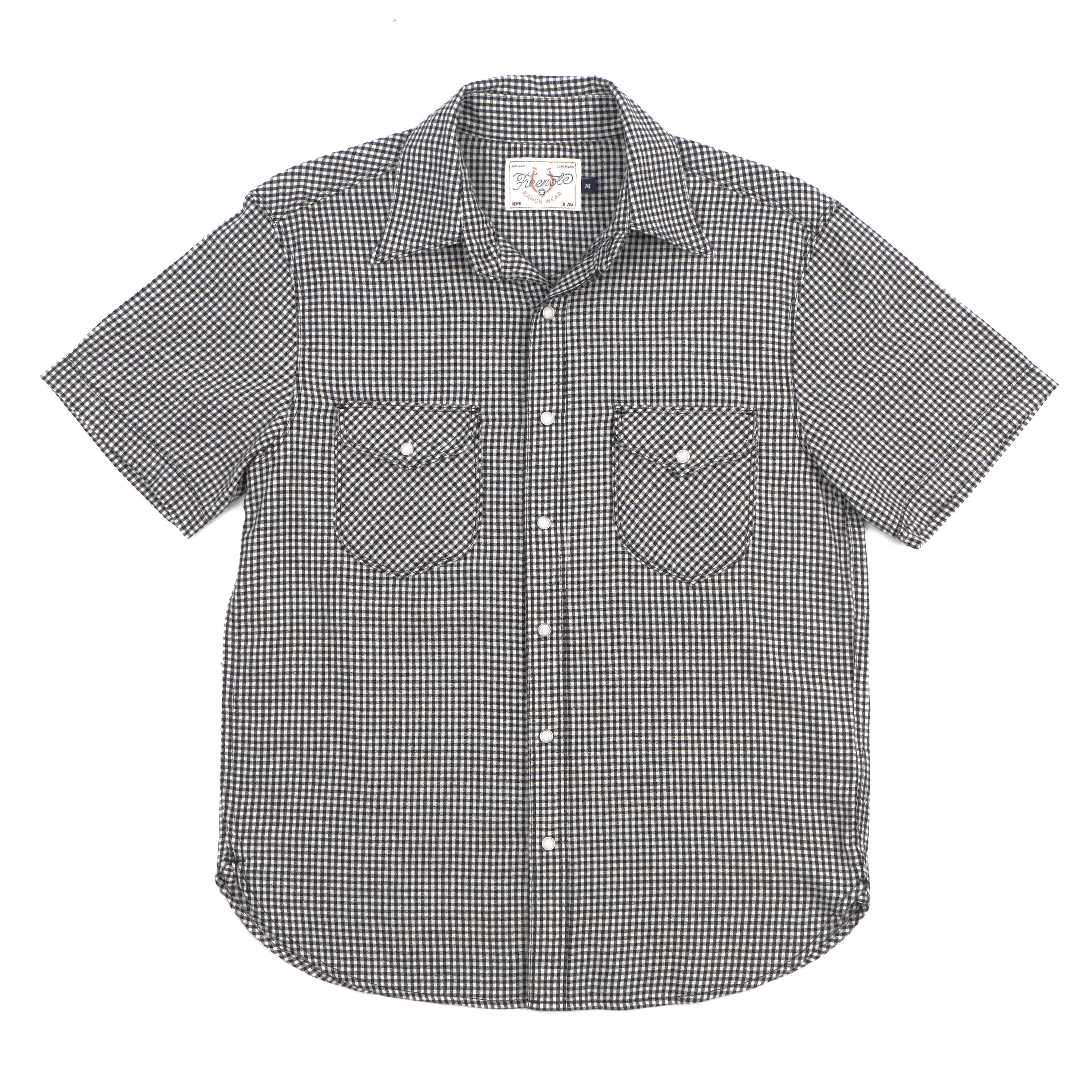 Bodie S/S Black Gingham