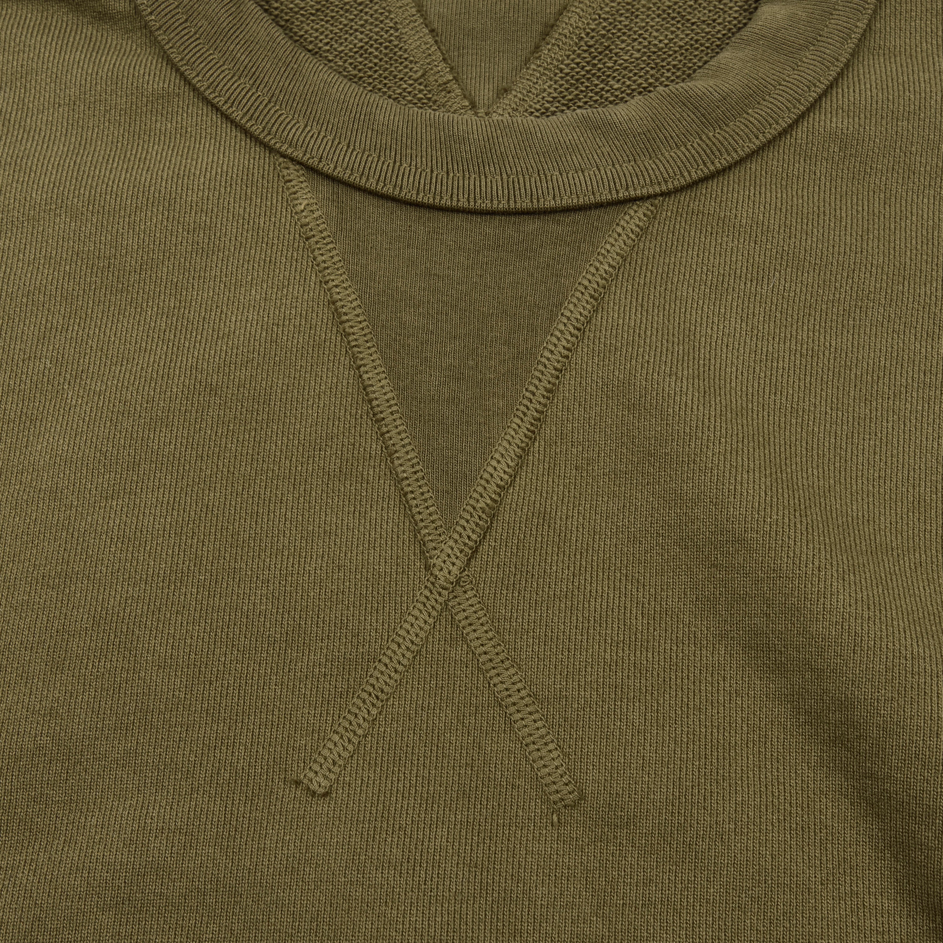 DECK SWEATSHIRT <span>OLIVE</span>