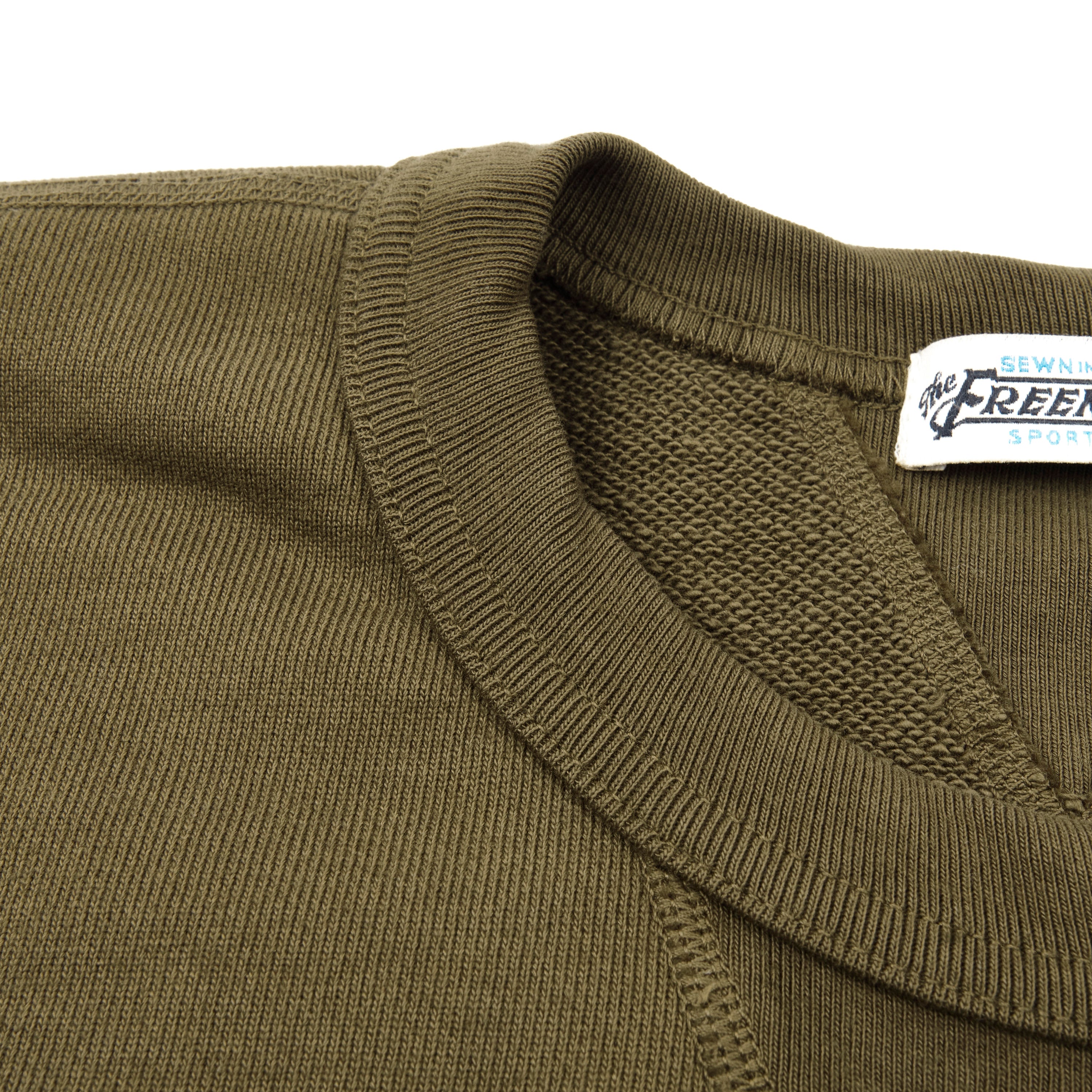 DECK SWEATSHIRT <span>OLIVE</span>