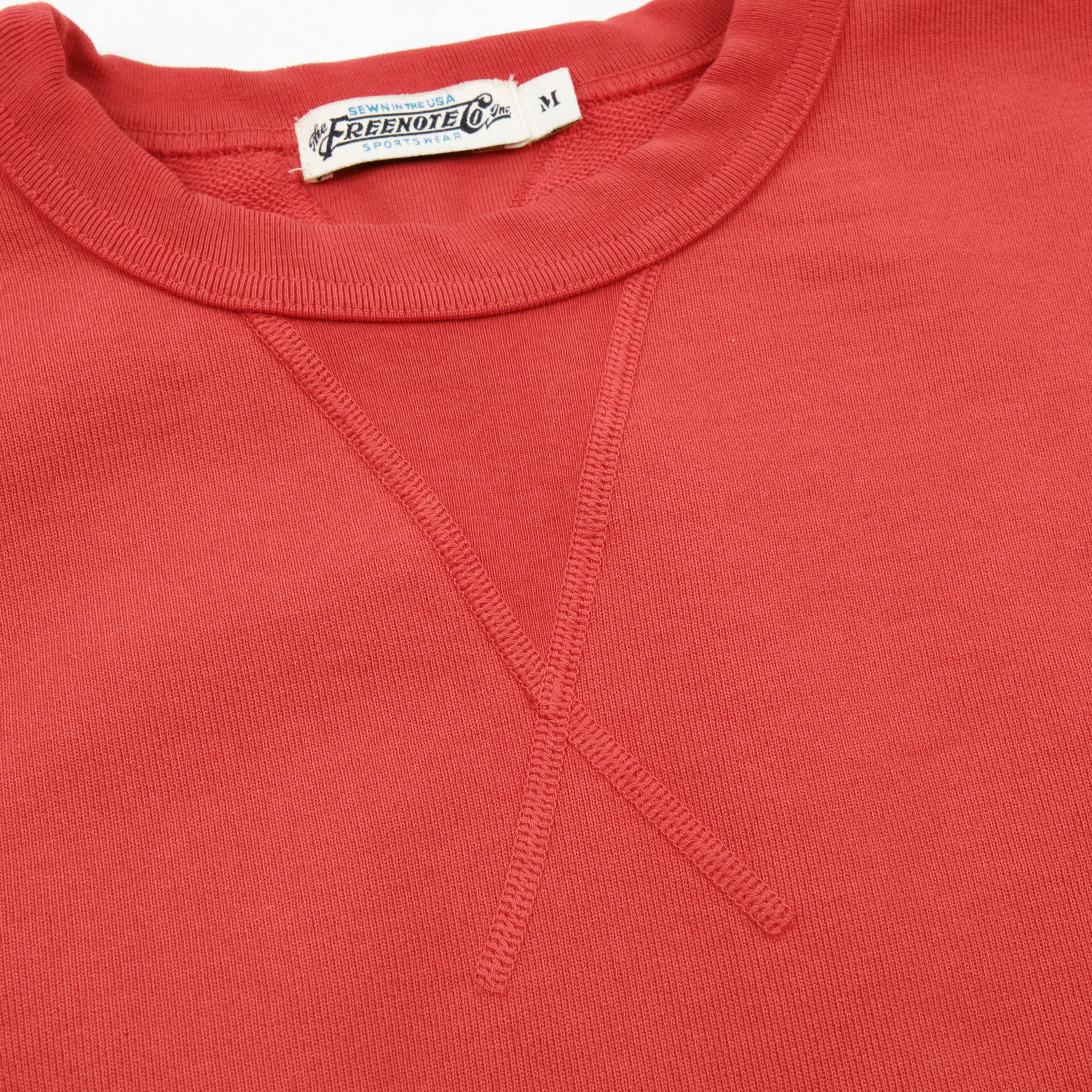 DECK SWEATSHIRT VINTAGE RED