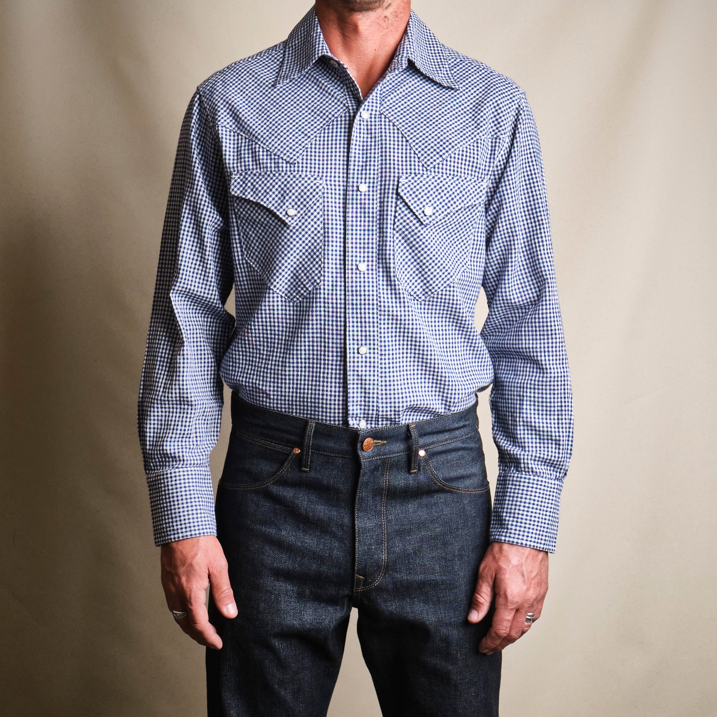 Northfork Blue Gingham