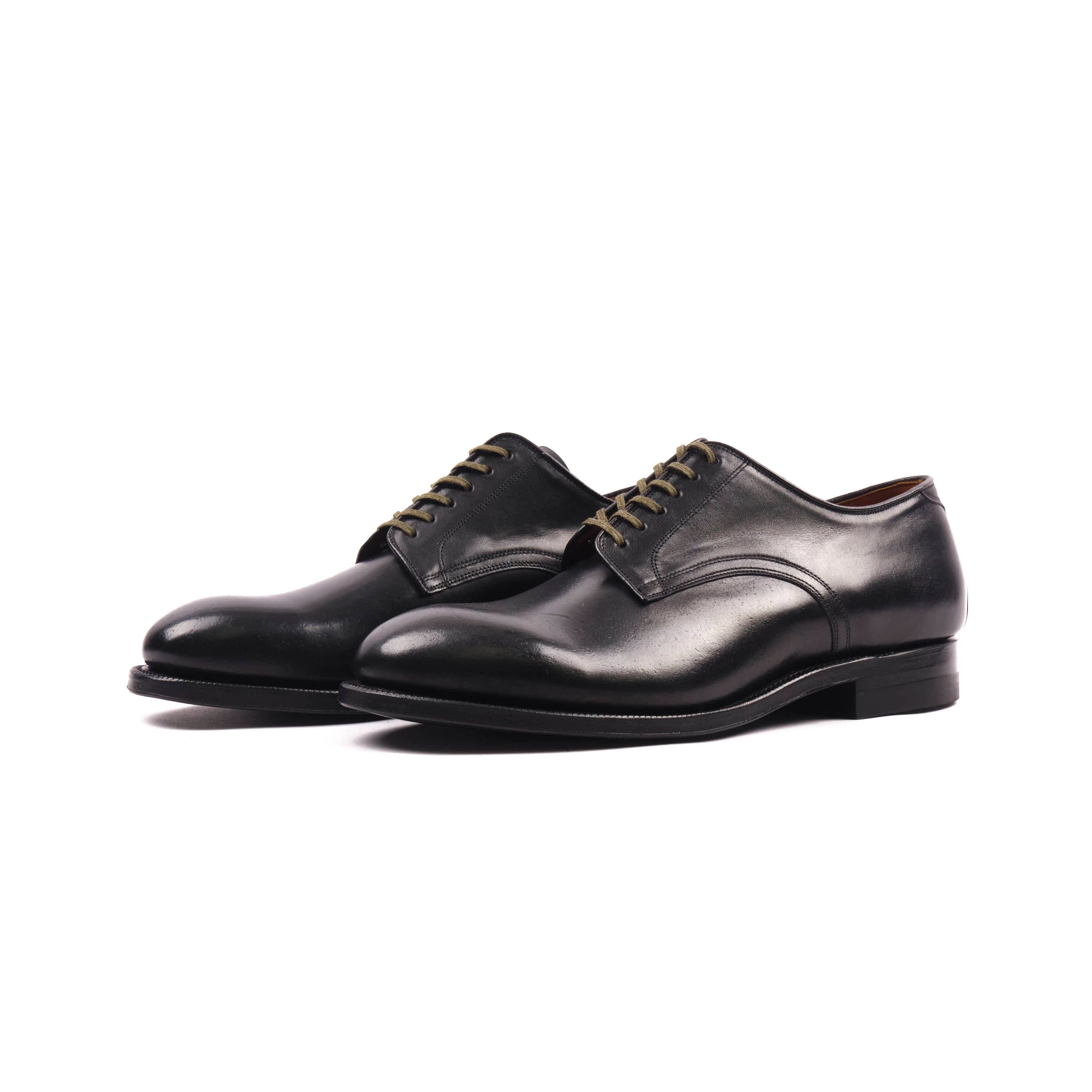 VIBERG NAVVY CUT SHOE - NERO KANGAROO