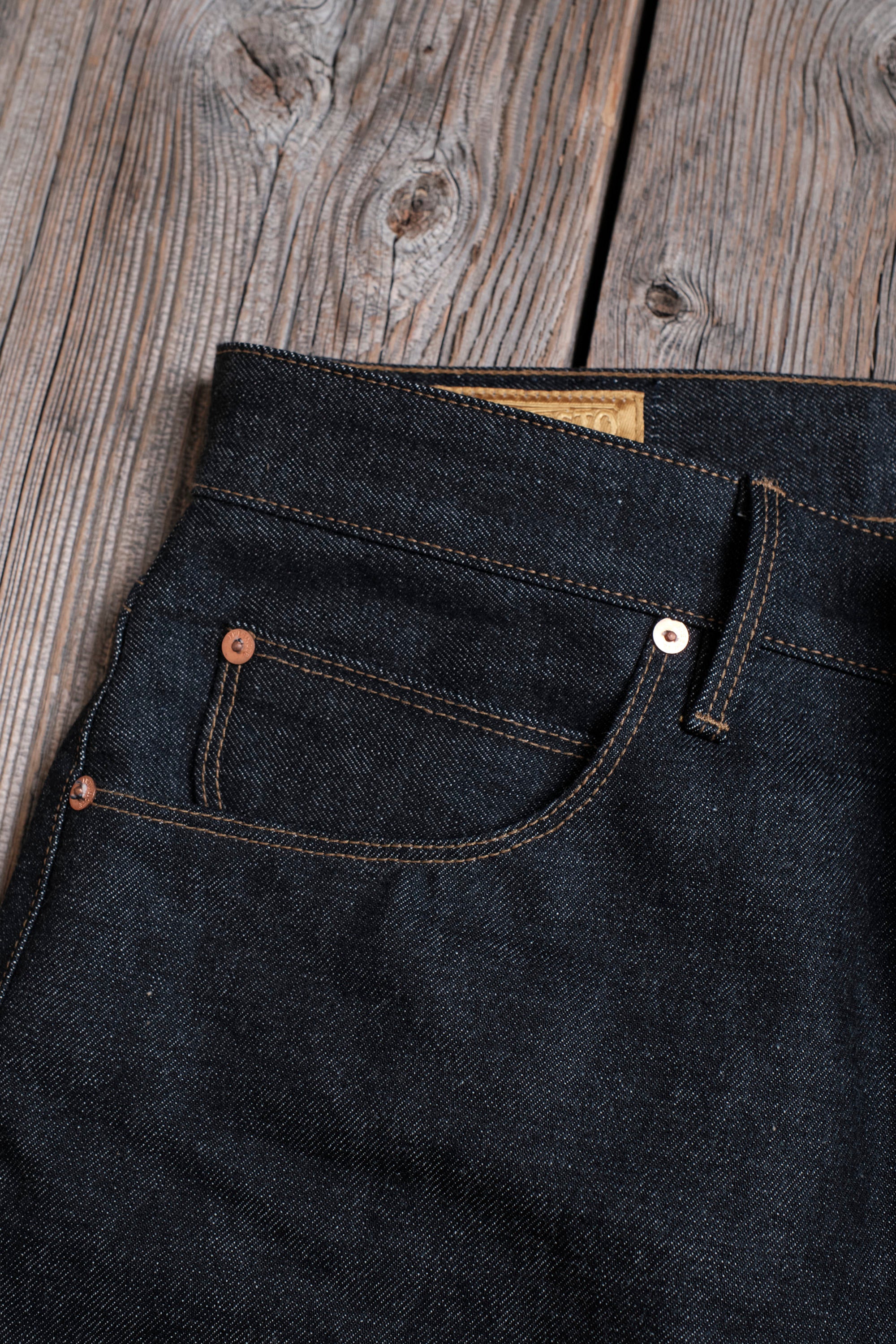 Modesto 15 Ounce Kaihara Unsinged Denim