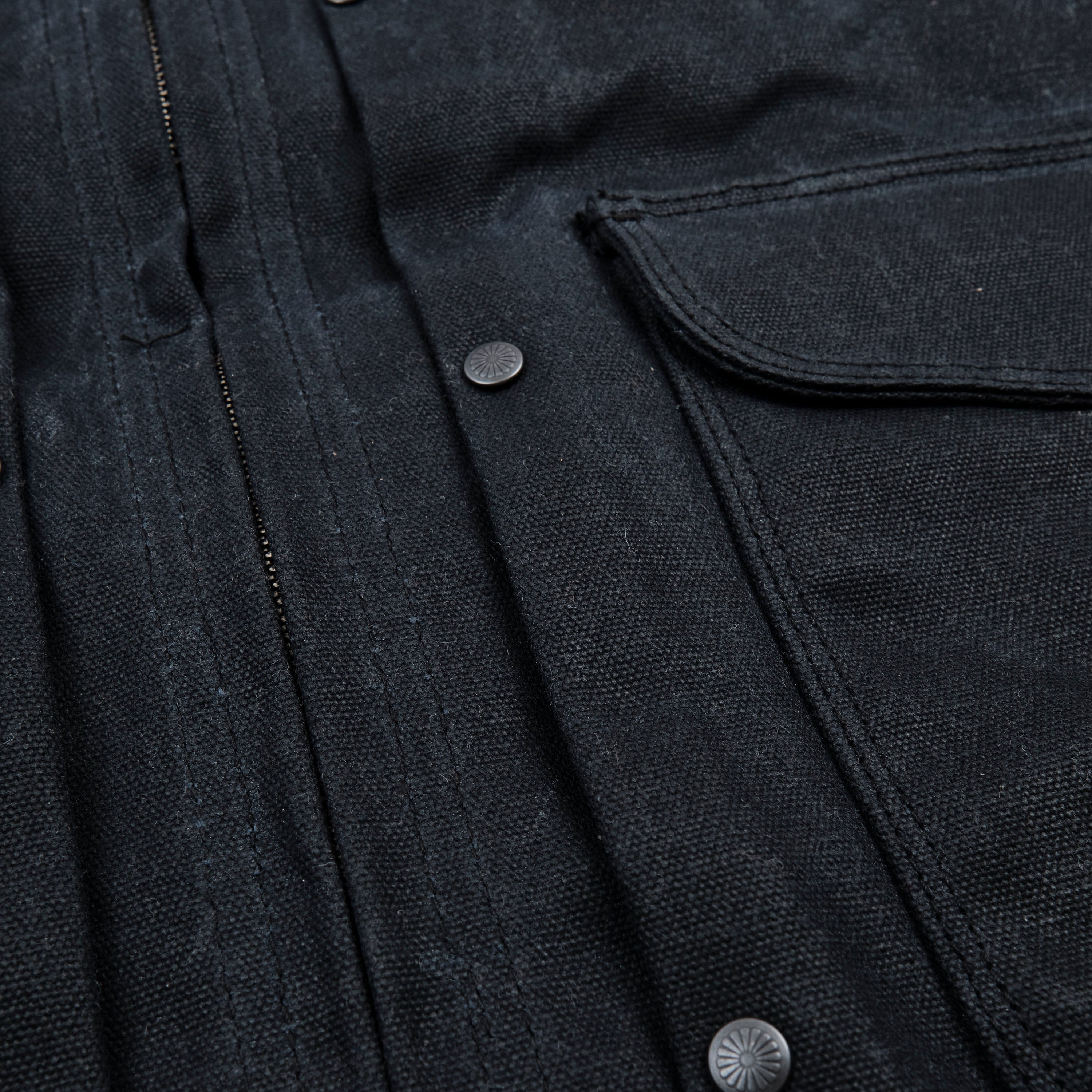 Faro Black Heavy Waxed Canvas Navy Southwest