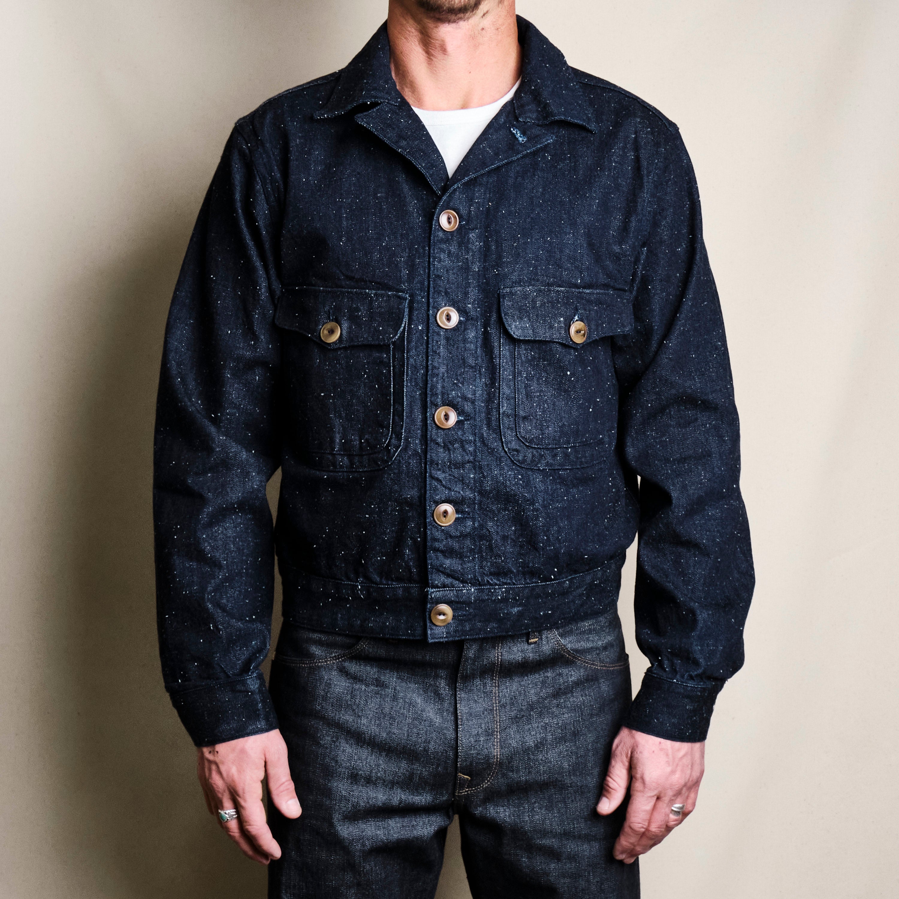 Grafton Jacket 11 Ounce Fleck Denim