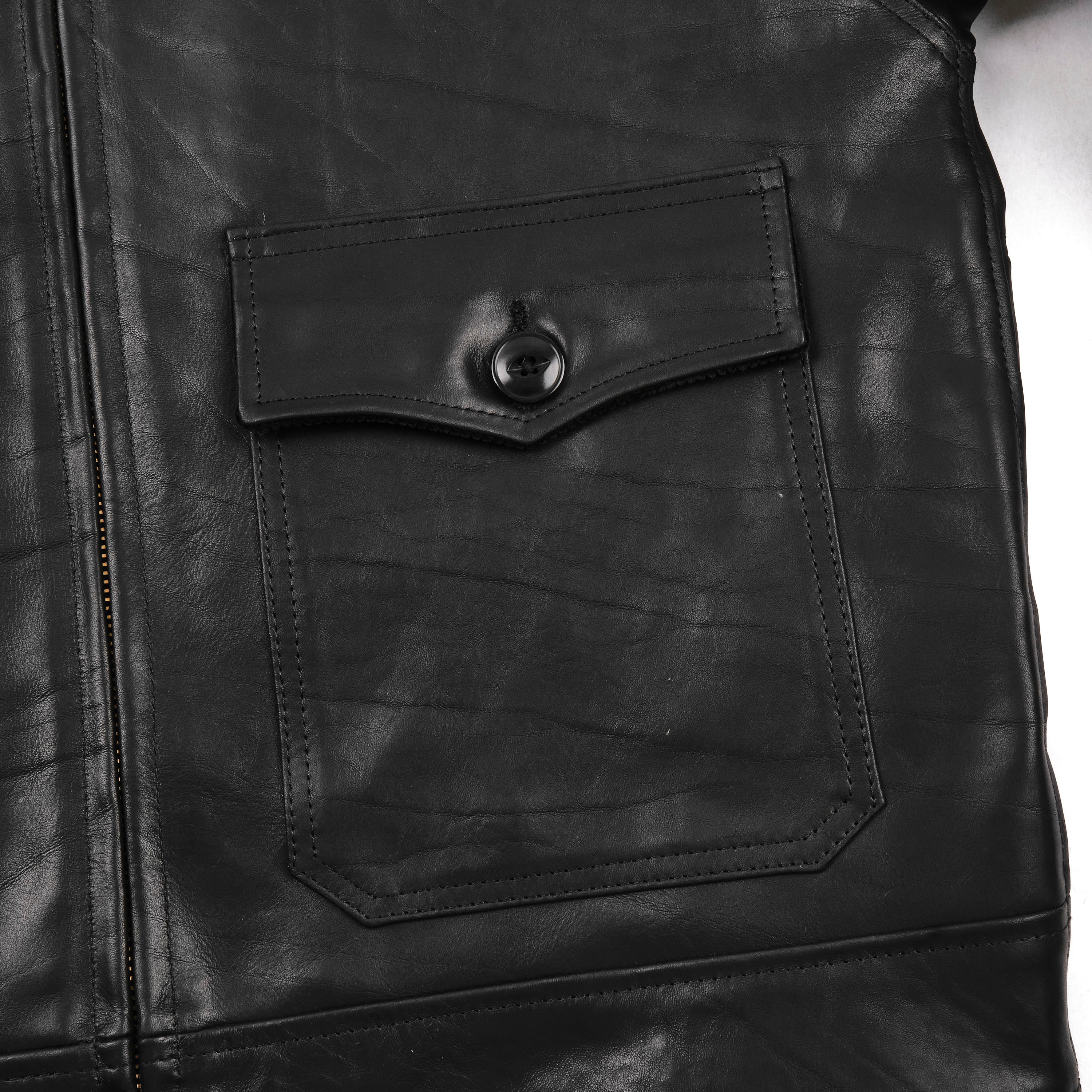Alcorn Black Bull Leather