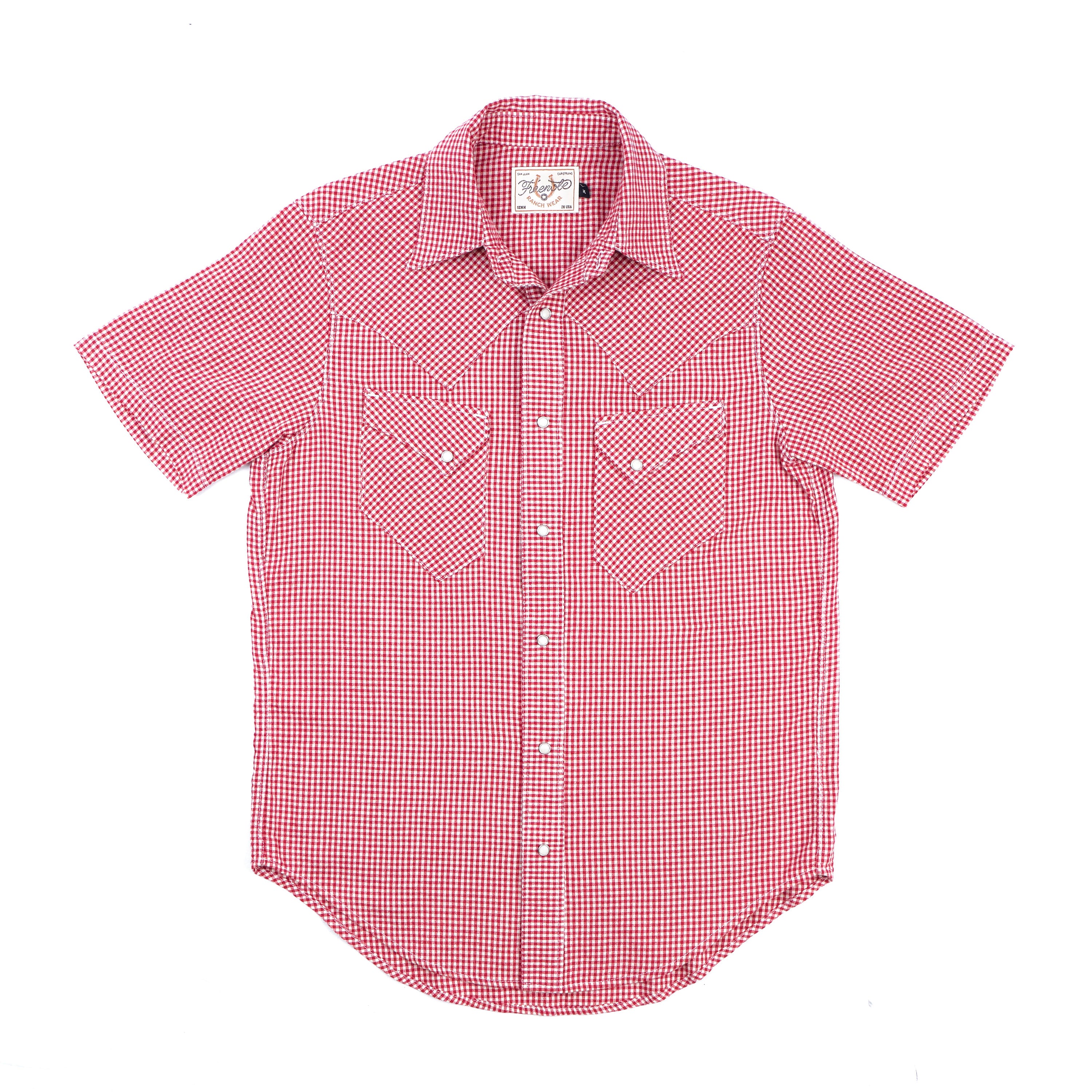 Northfork SS Red Gingham