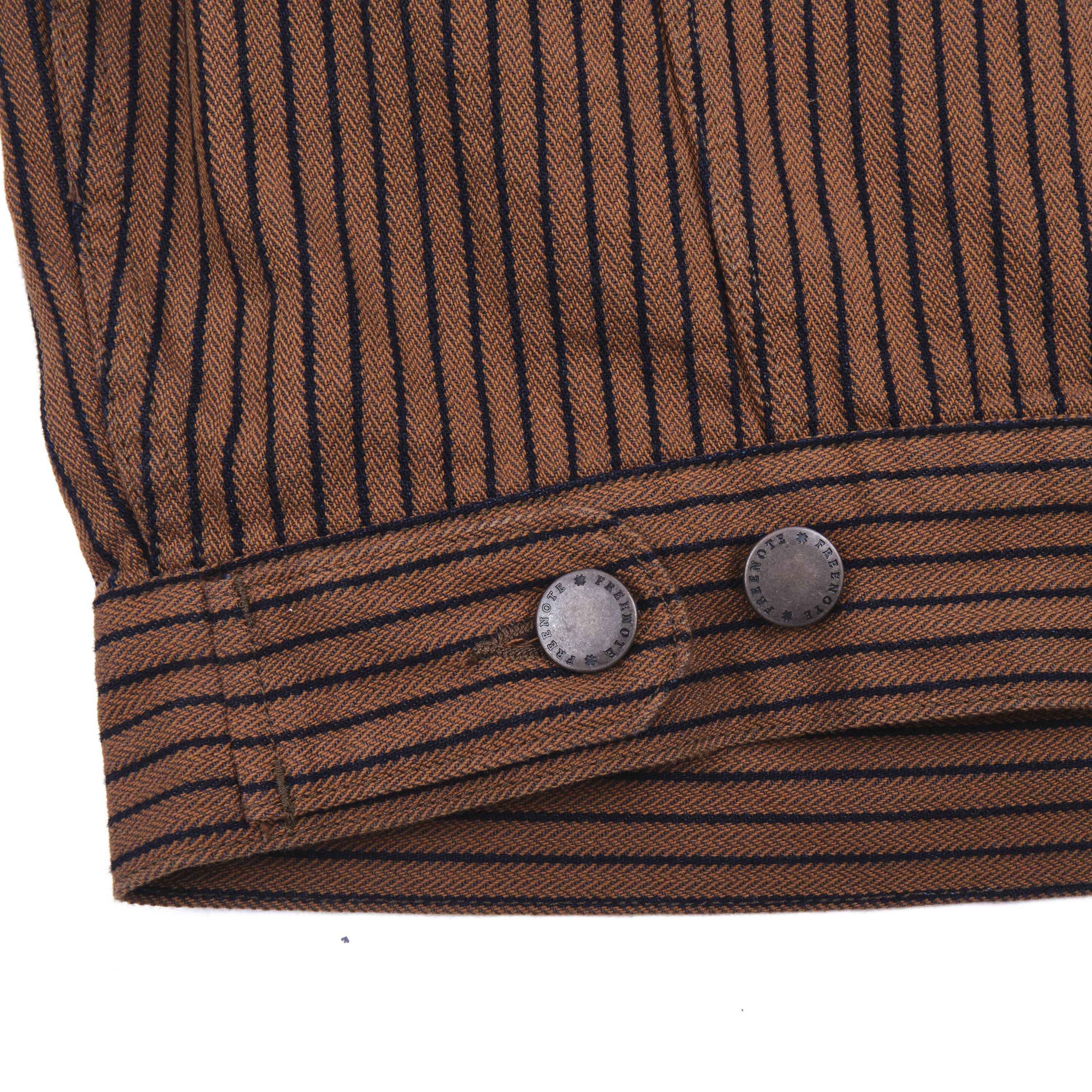 High Low Brown Herringbone Dobby Jacket