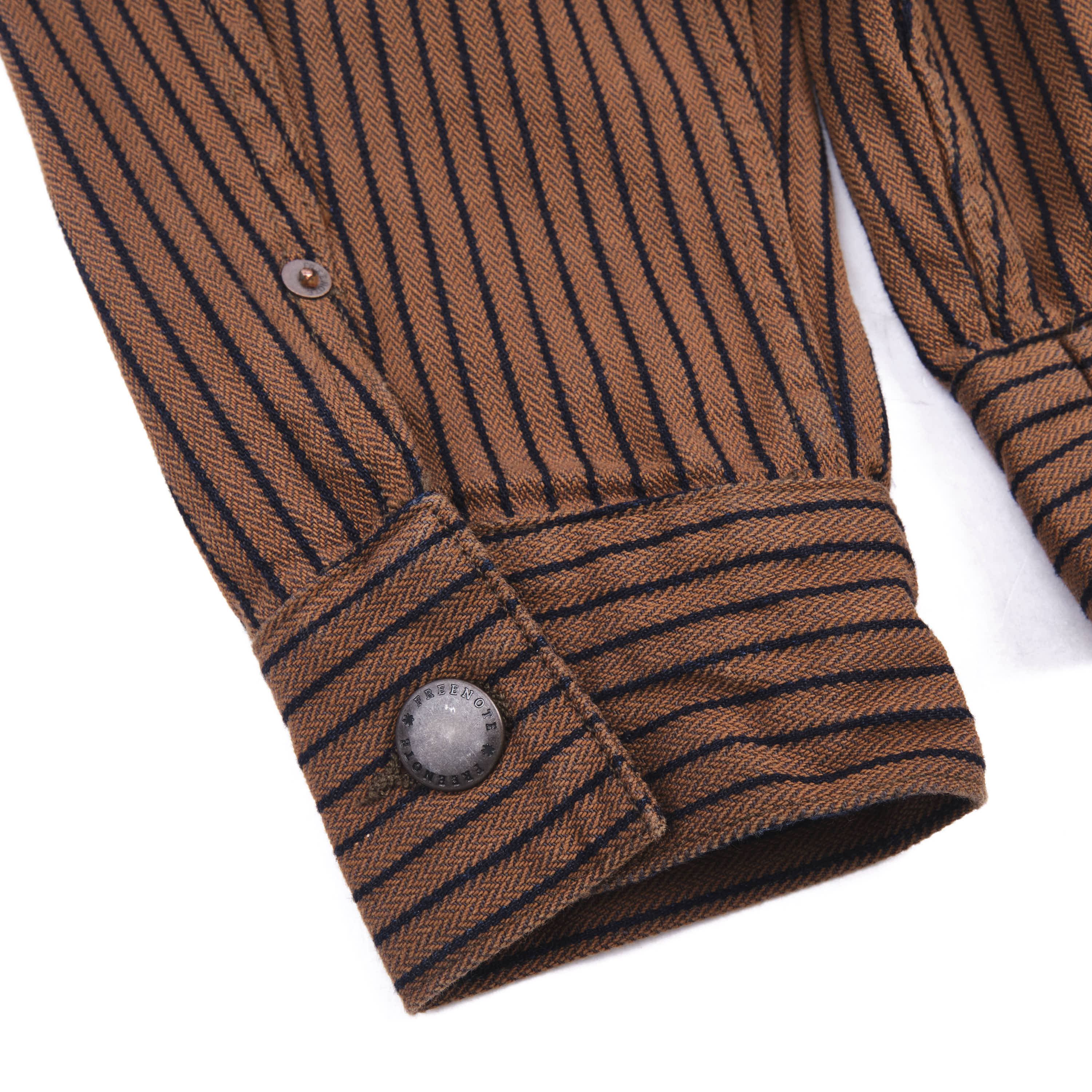 High Low Brown Herringbone Dobby Jacket
