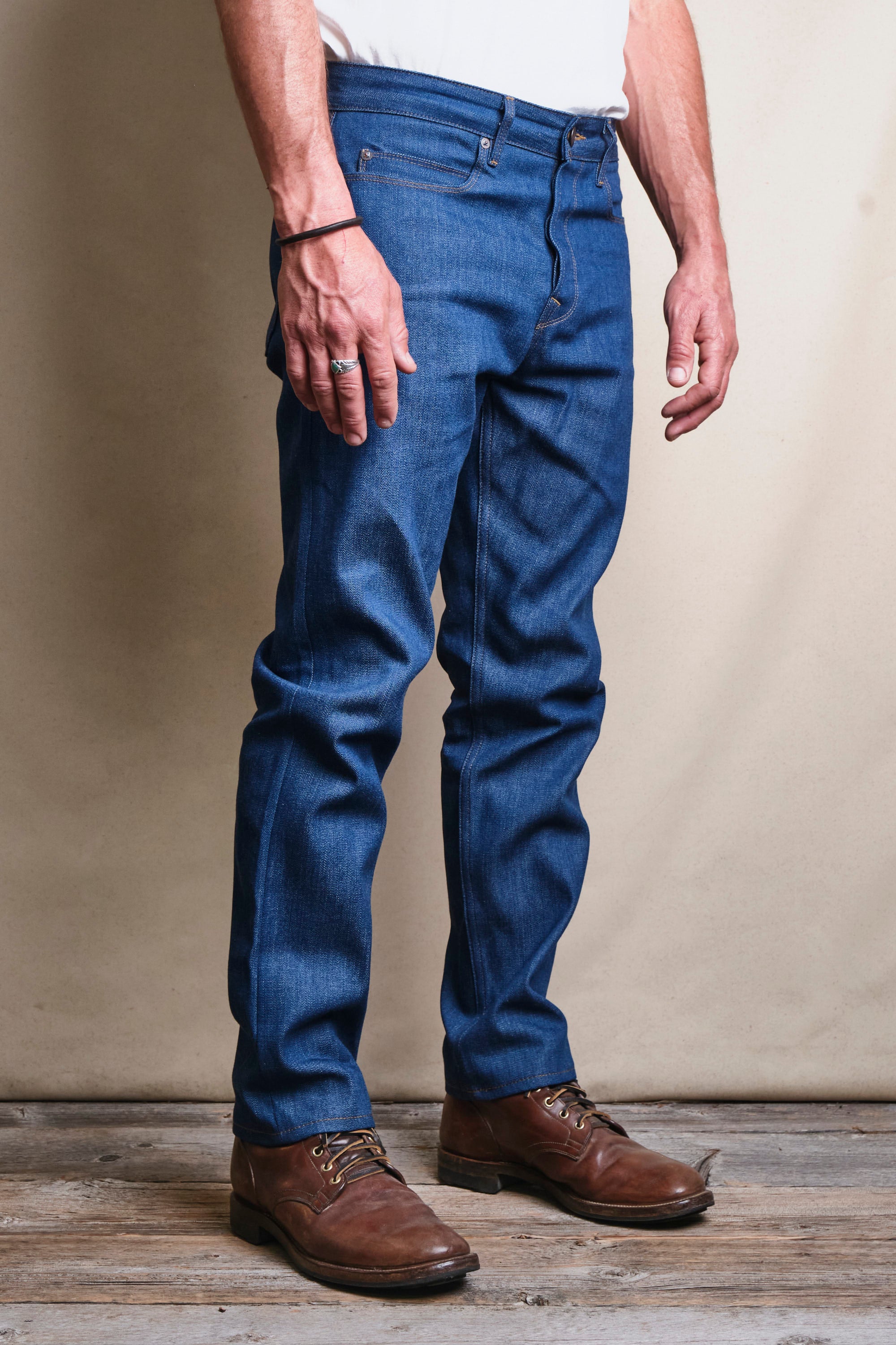 Portola Classic Taper 12 Ounce Vintage Blue Denim