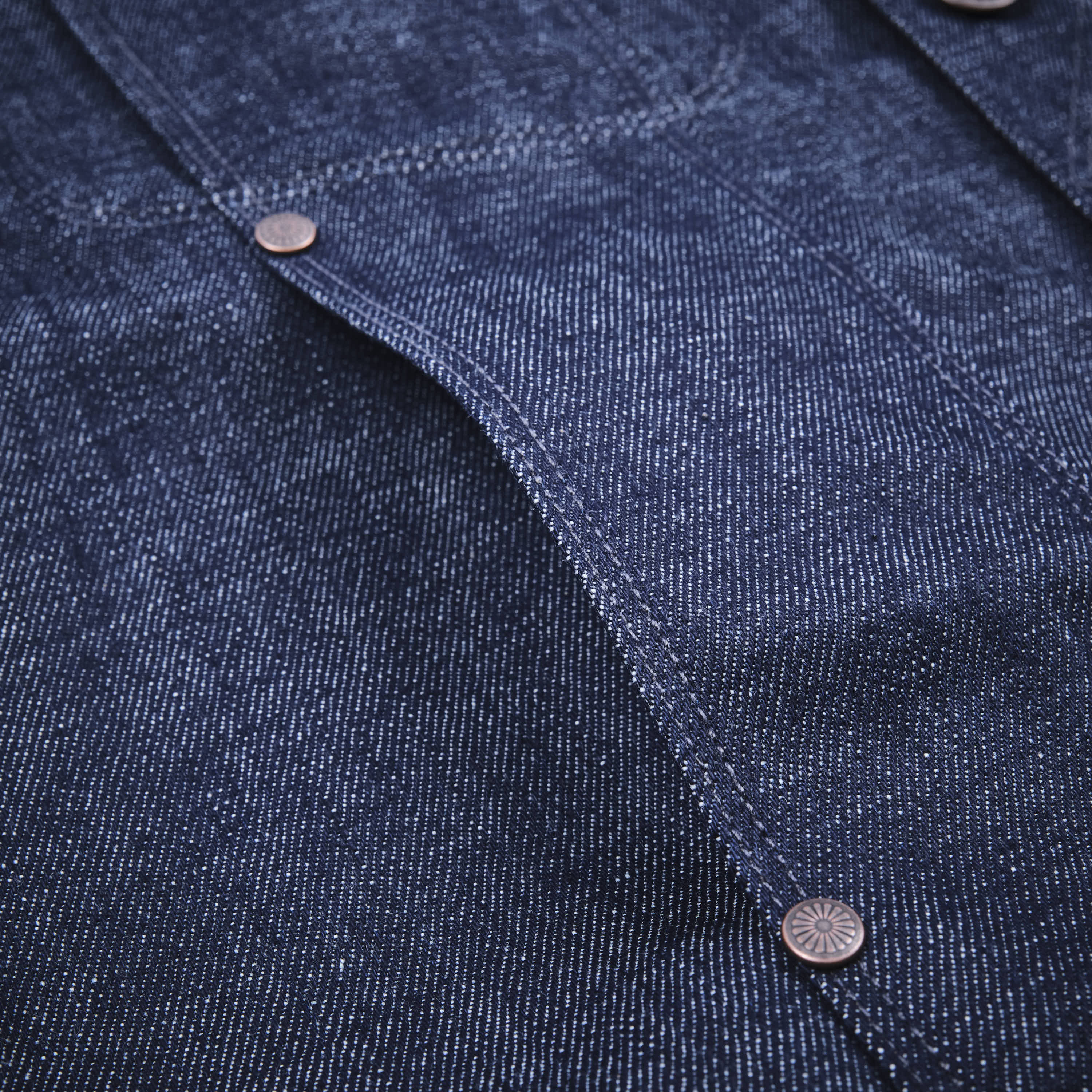 High Low 11 Ounce Memphis Blue Denim Jacket