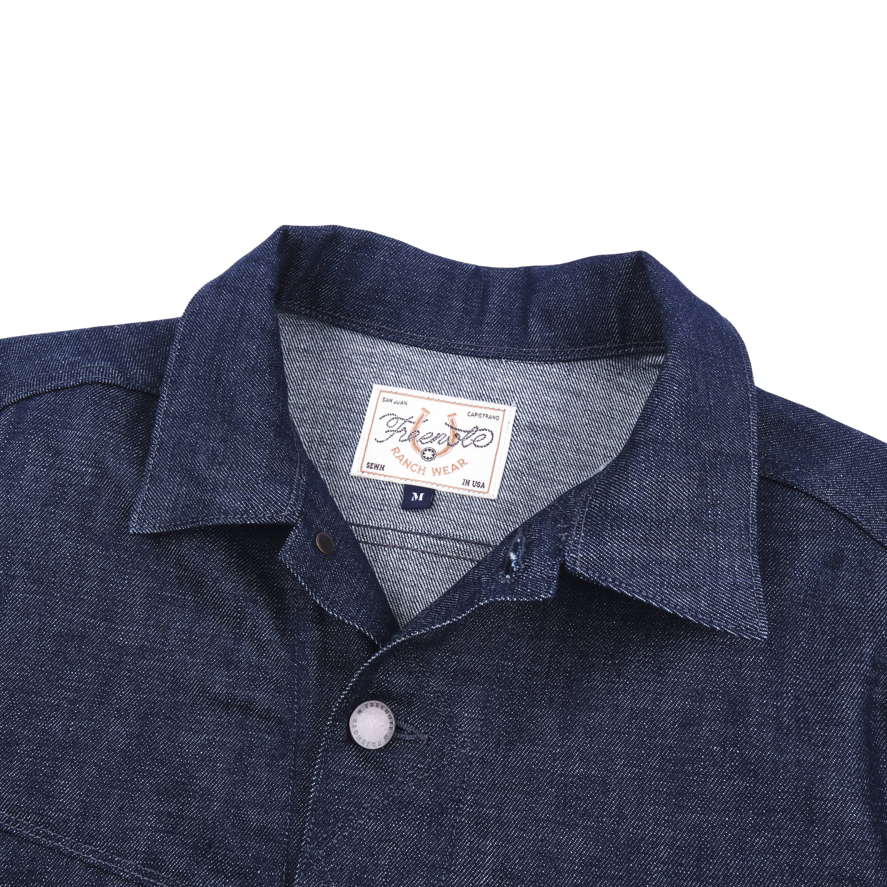 High Low 11 Ounce Memphis Blue Denim Jacket