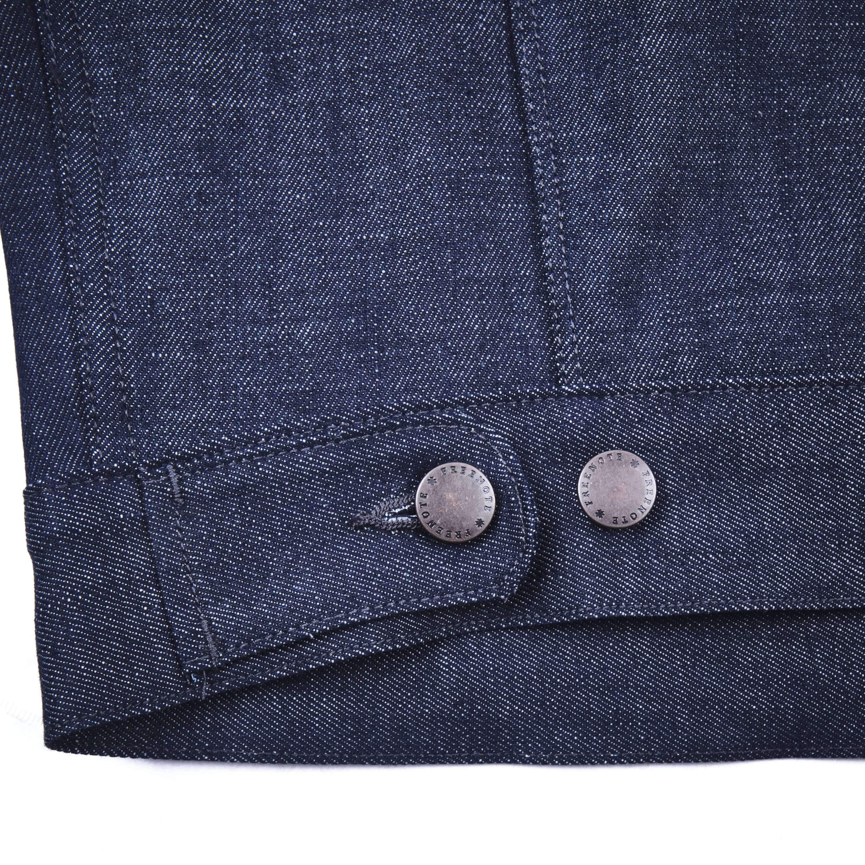 High Low 11 Ounce Memphis Blue Denim Jacket