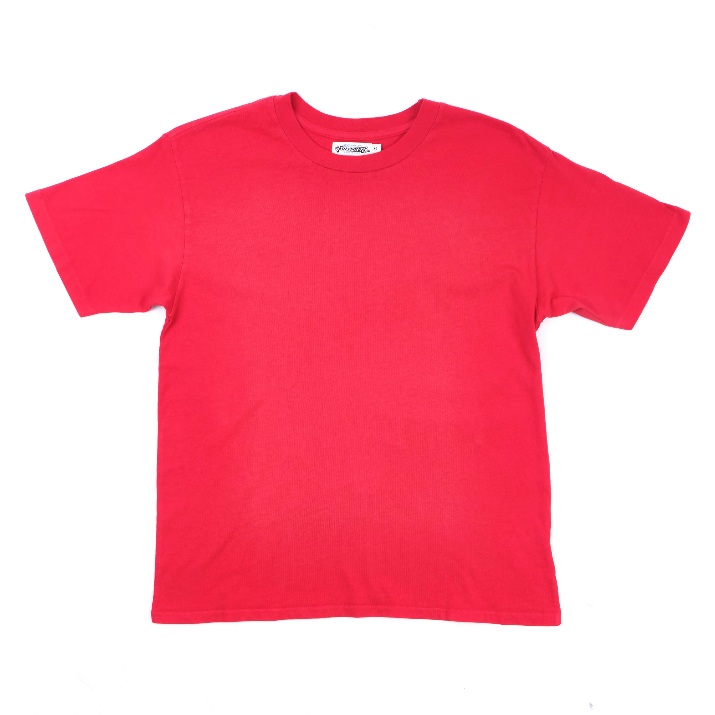 9 ounce Pocketless T-Shirt Vintage Red