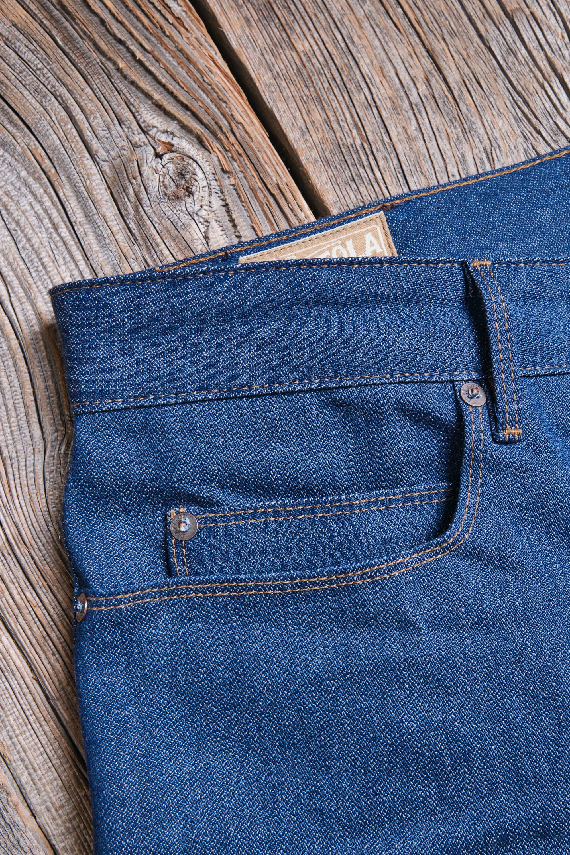 Portola Classic Taper 12 Ounce Vintage Blue Denim