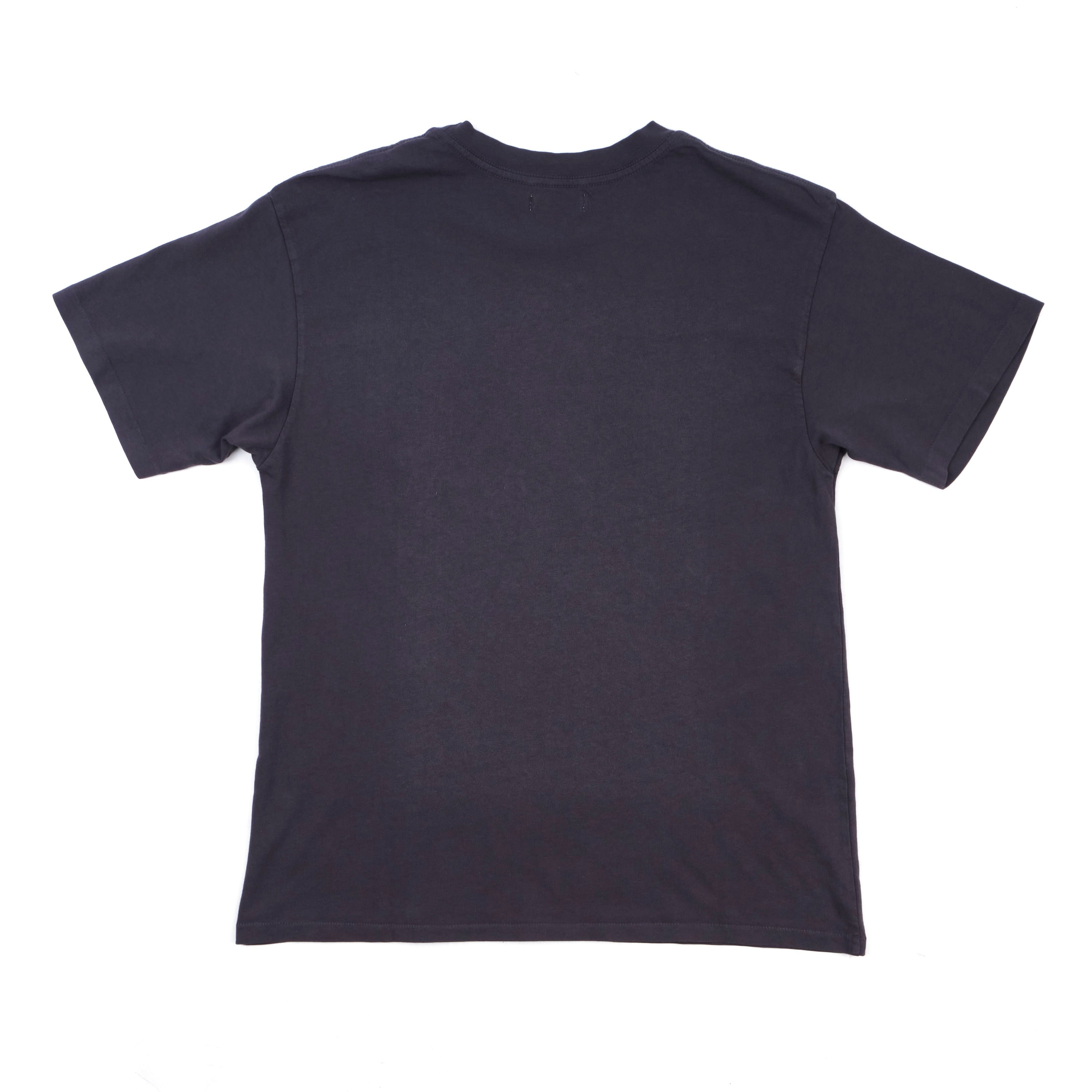 9 ounce Pocketless T-Shirt Vintage Grey Blue