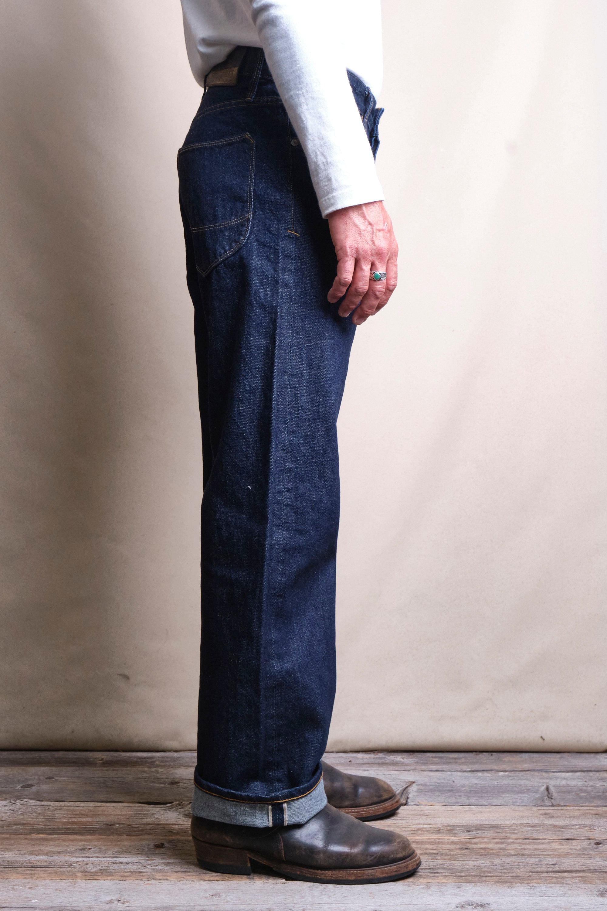 Modesto 14 Ounce 50's Blue Denim